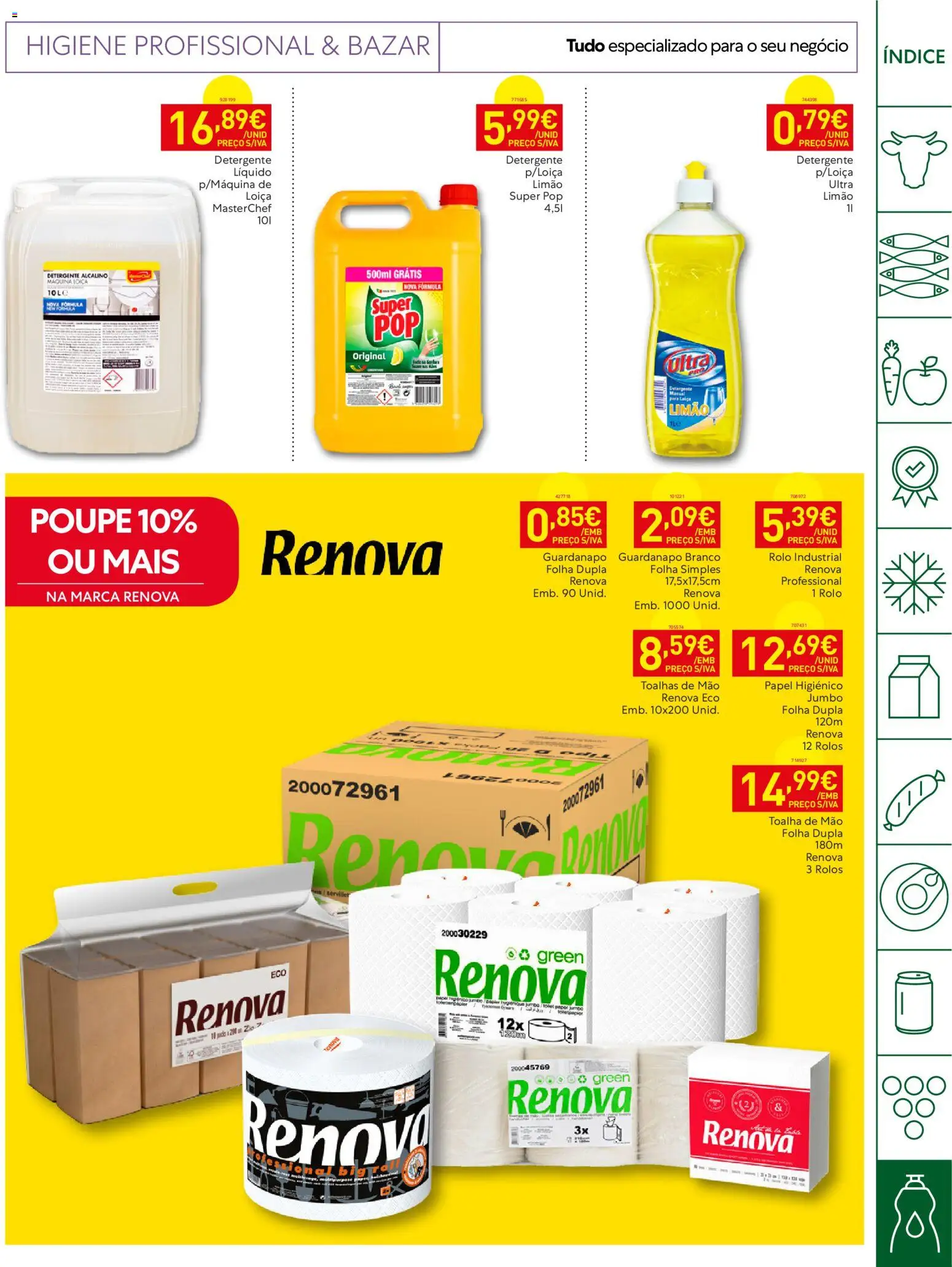 Recheio Horeca Madeira │ válido de 08/09/2026 | Página: 31 | Produtos: Papel higiénico, Detergente