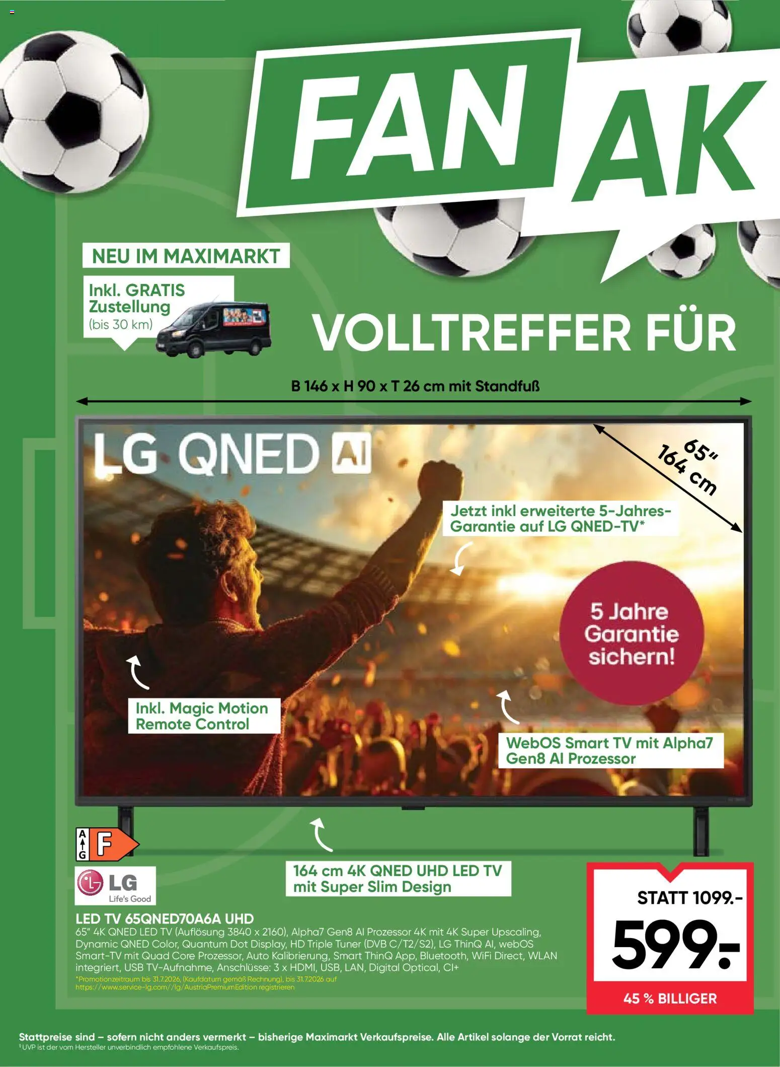 Maximarkt Flugblatt gültig ab 03.06.2026 | Seite: 24 | Produkte: TV, USB
