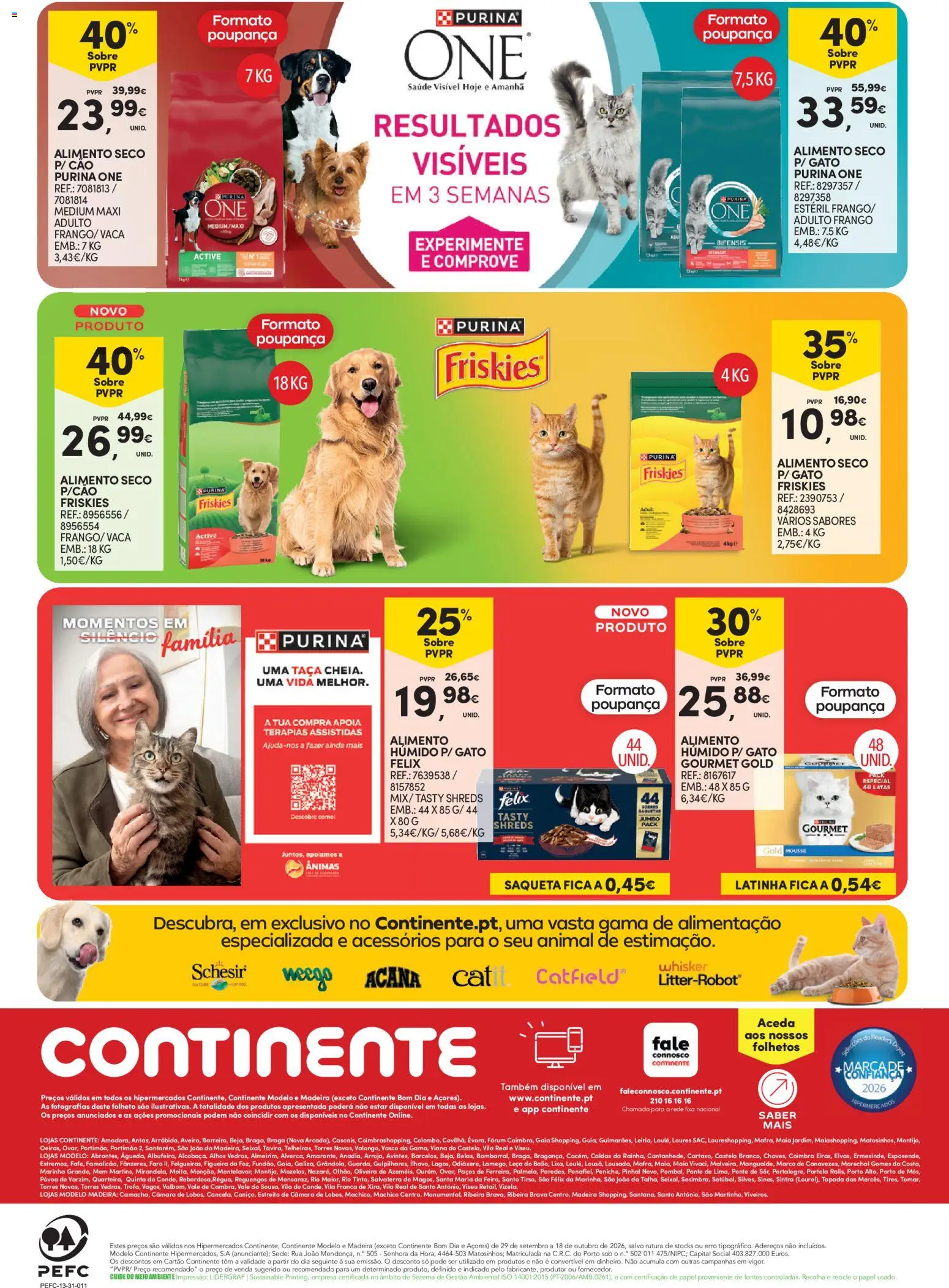 Continente Animais de Companhia │ válido de 29/09/2026 | Página: 20