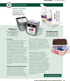 Sligro folder - Volle kracht zomer - Voorbeeld van een folder van Sligro, geldig van 20.04.2026 | Pagina: 109 | Producten: Chocolade, Pavilon, La, Bol