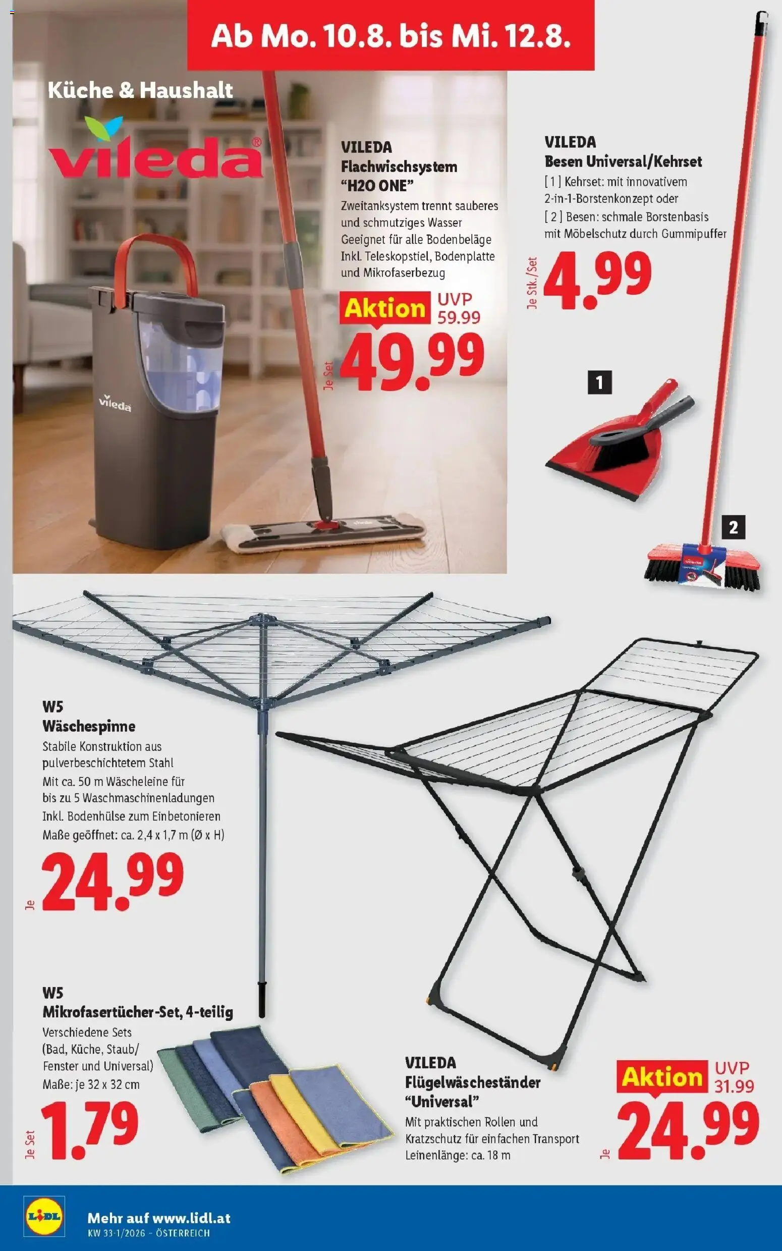 Lidl Flugblatt - Fohnsdorf, Neunkirchen, Graz ab 06.08.2026 - Angebote ab donnerstag | Seite: 32 | Produkte: Wasser