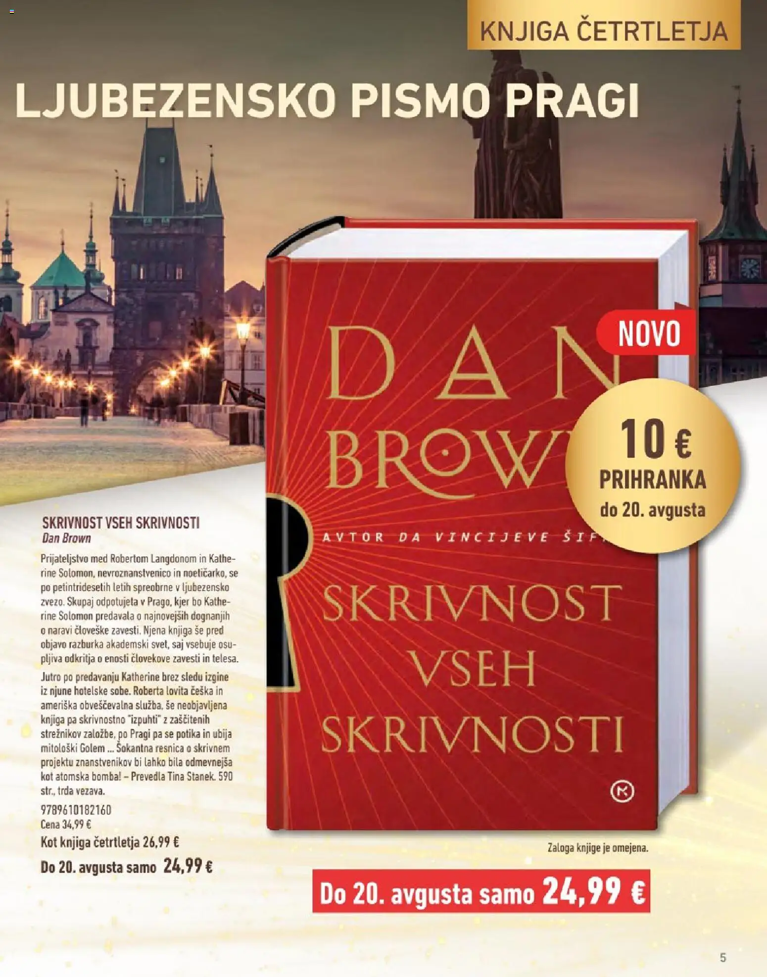 Novi Svet knjige katalog ponudbe – veljaven od 20.07.2026 | Stran: 5 | Izdelki: Knjiga