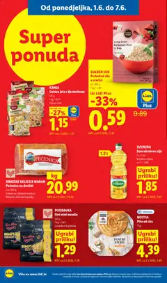 Lidl Katalog - Pregled kataloga iz trgovine Lidl, vrijedi od 01.06.2026 | Stranica: 4