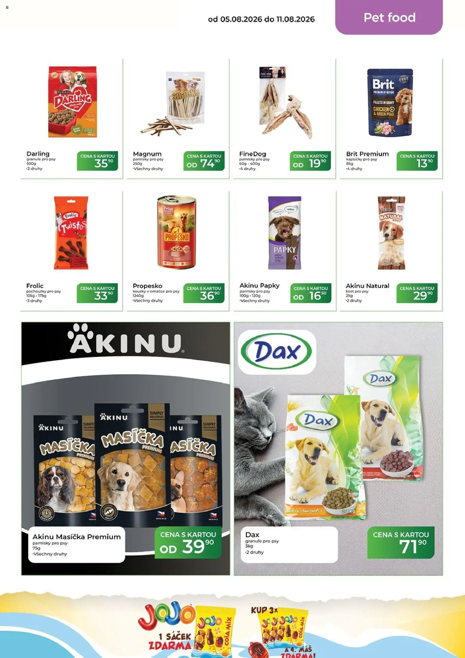 Tamda Foods leták od 05.08.2026 | Strana: 47 | Produkty: Propesko, Granule, Darling, Cola