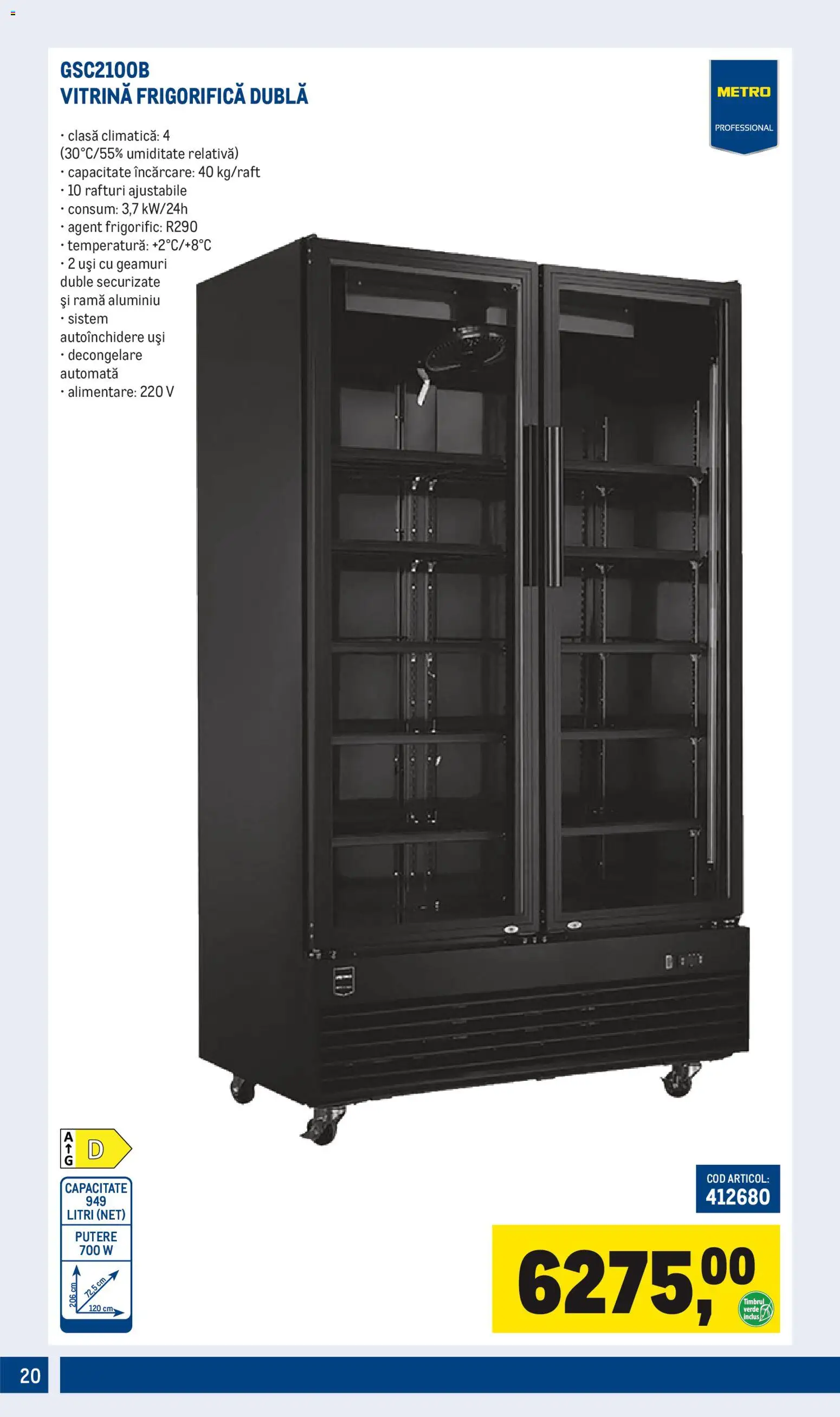 Noul catalog Metro – valabil de la 01.04.2026 | Pagină: 20 | Produse: Vitrină