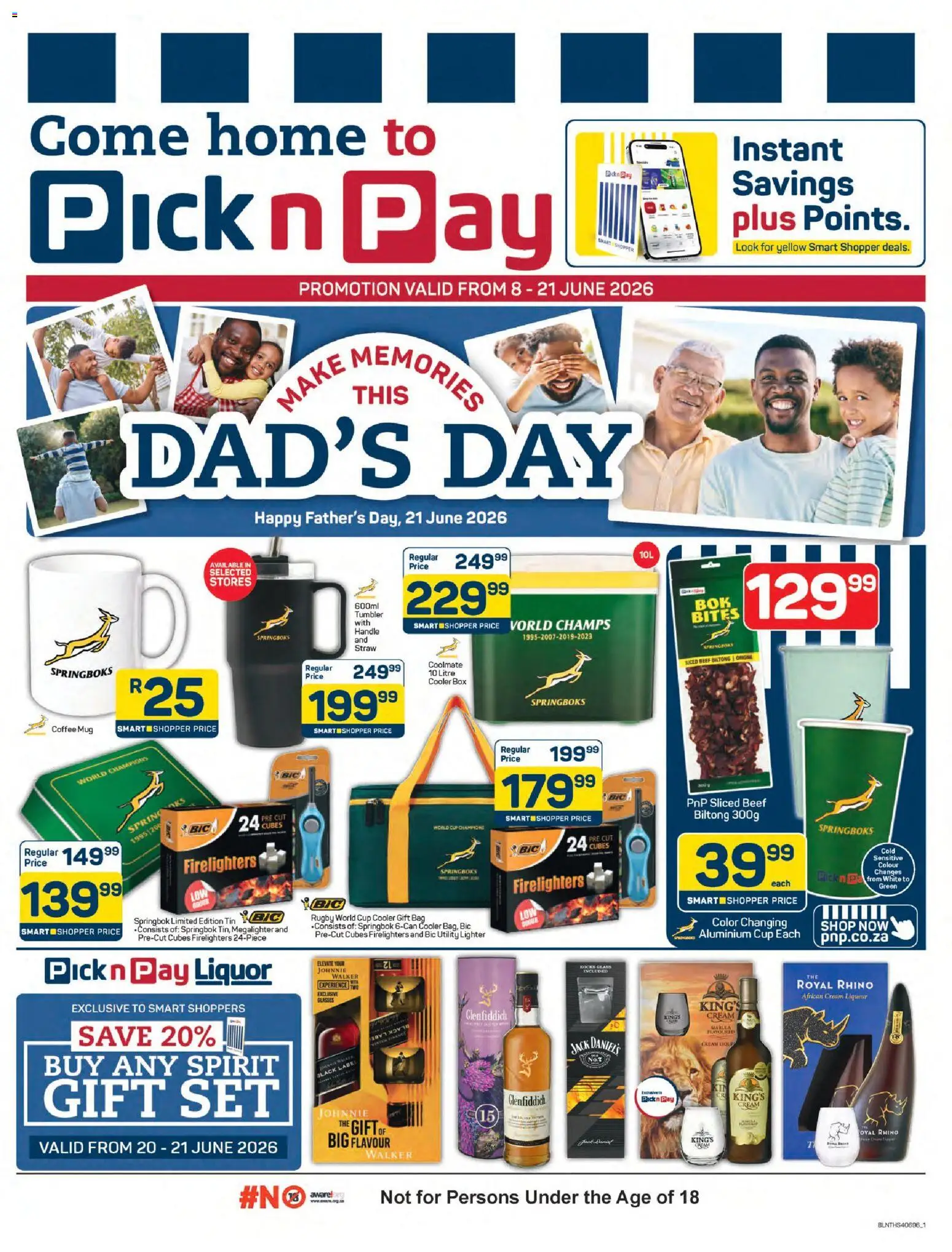 Pick n Pay - Father's Day Specials (08/06/2026
