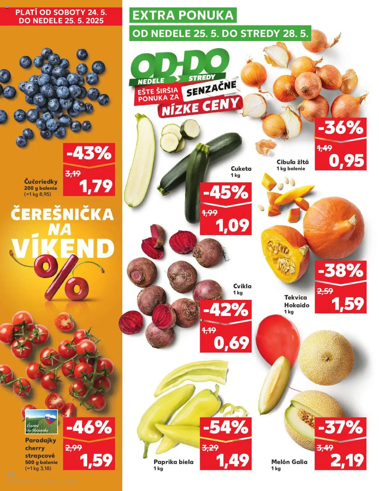 Nové Kaufland akcie – leták je platný od 22.05.2025 | Strana: 68