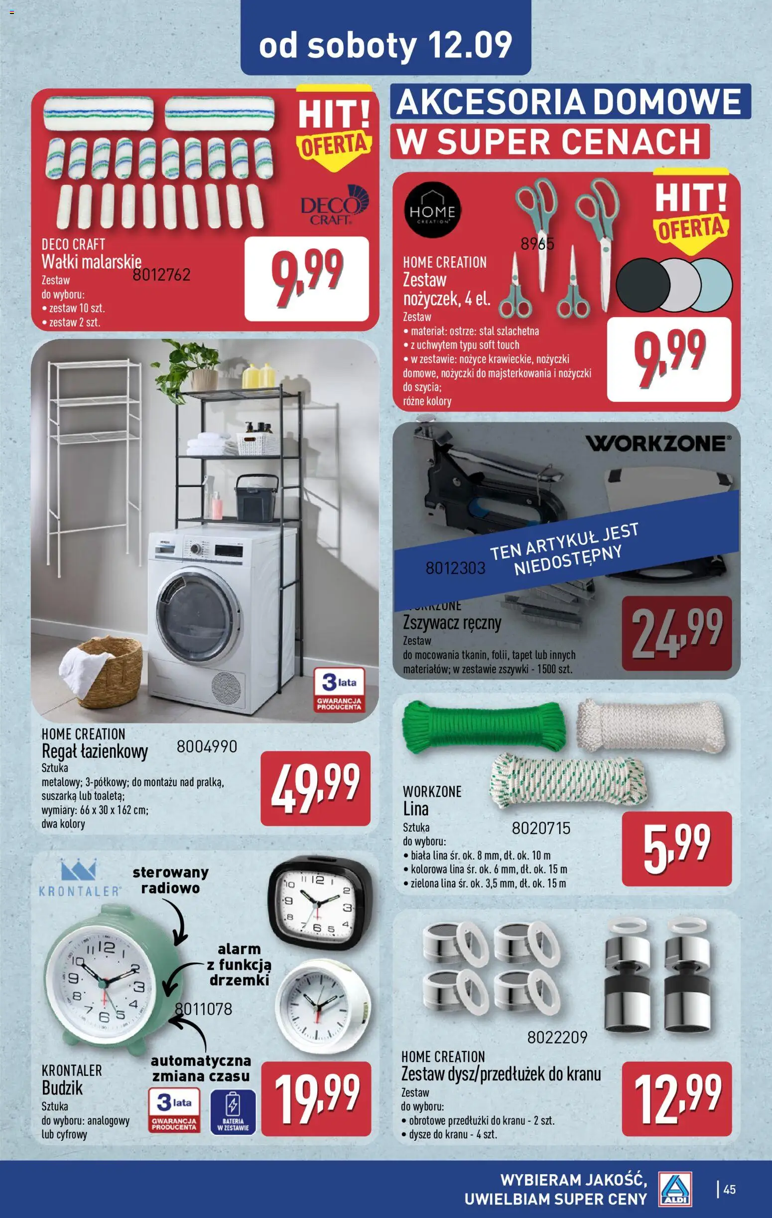 Aldi gazetka od 07.09.2026 | Strona: 45