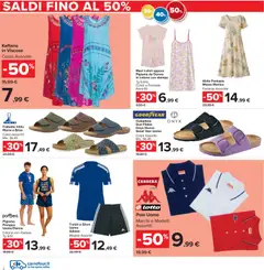 Anteprima del volantino Carrefour volantino Market Saldi valido a partire dal 05/07/2026 | Pagina: 2 | Prodotti: Pigiama, Ciabatte, Abito, Stampa