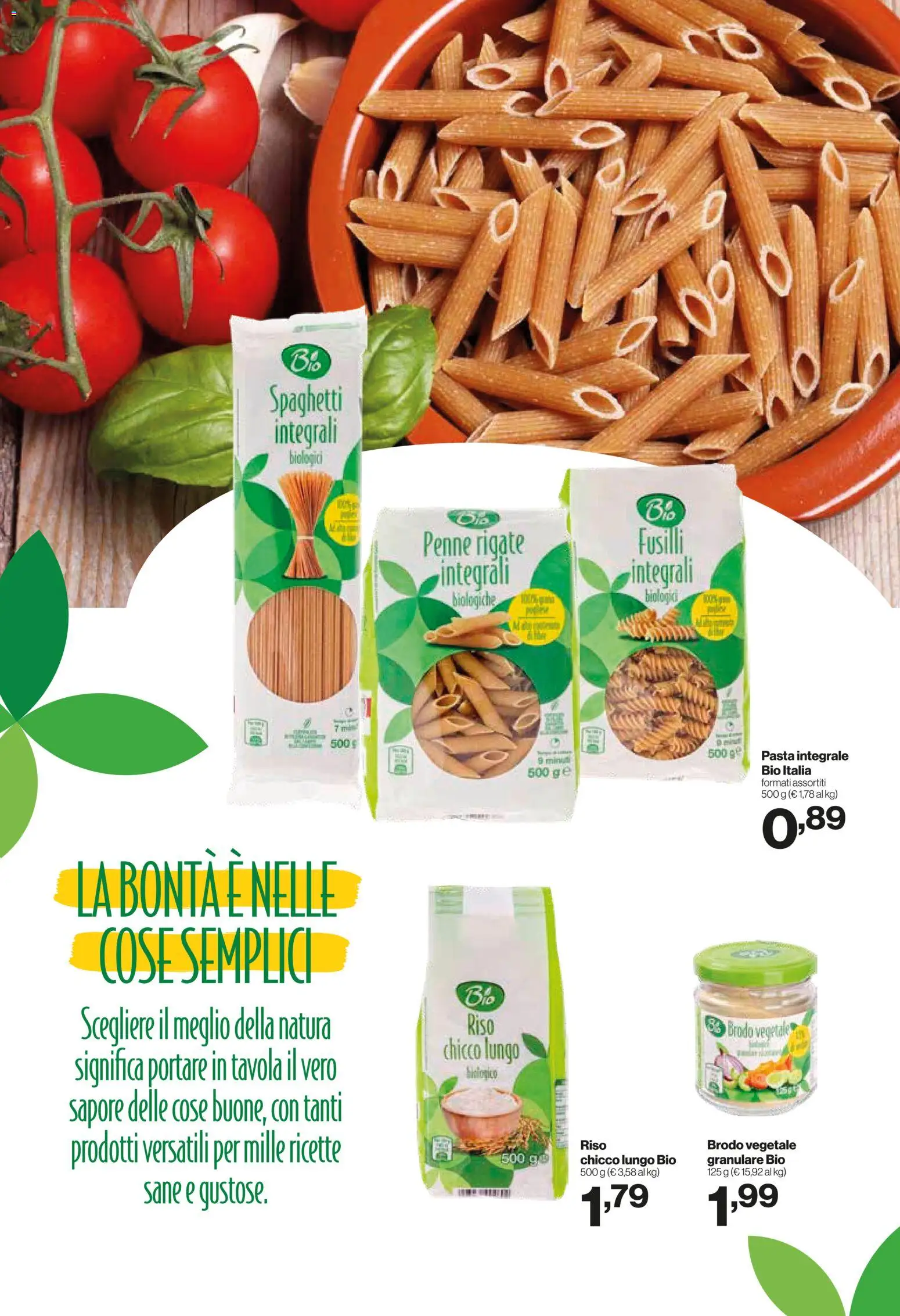 Volantino IN's del 15/07/2026 | Pagina: 4 | Prodotti: Riso, Pasta, Fusilli, Penne