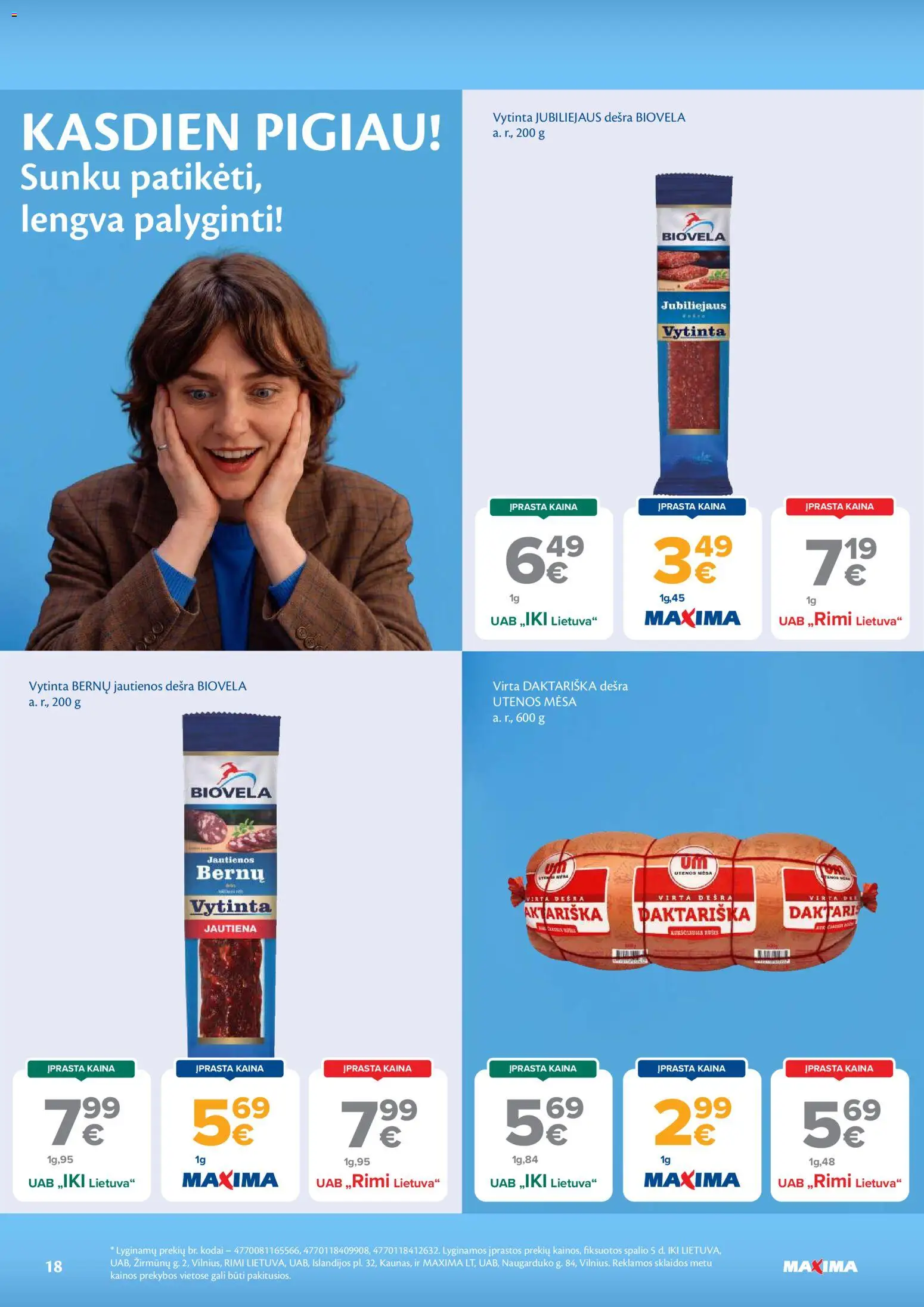MAXIMA akcijos nuo 2026.10.13 | Puslapis: 18