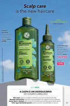 Pré-visualização Champô Anticaspa, Elimina a caspa e previne a sua reincidência. 300 ml - 68239 válido de 12.05.2026 | Página: 37