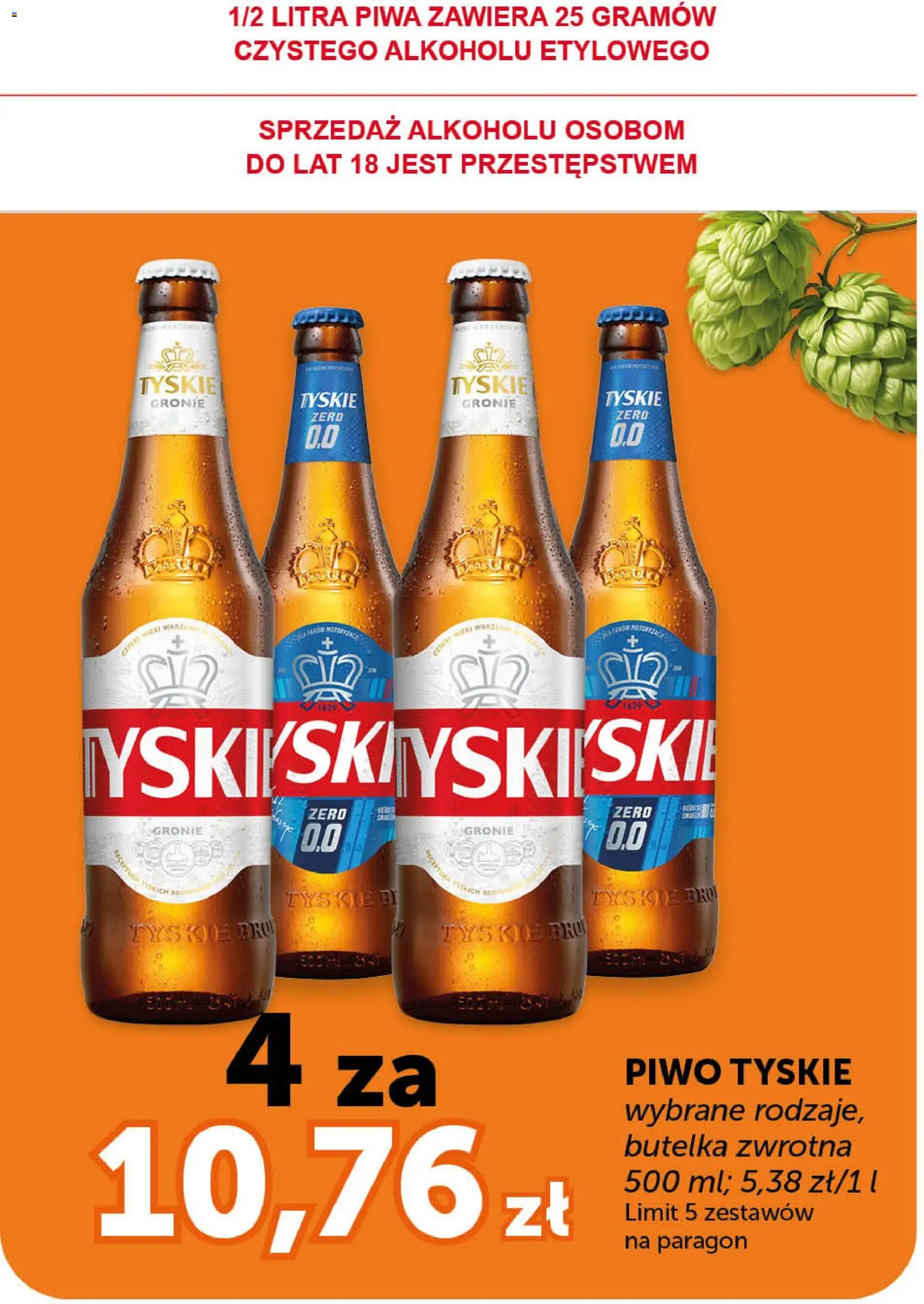 ABC gazetka - Minimarket od 21.05.2026 | Strona: 2 | Produkty: Tyskie, Piwo