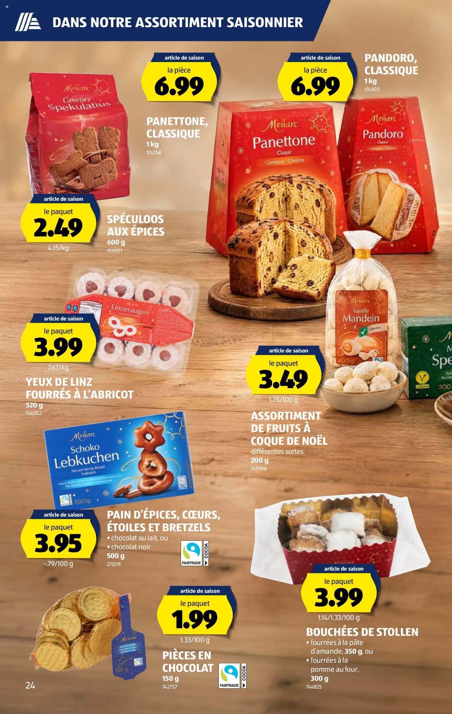 Aldi aktionen FR – gültig ab 15.10.2026 | Seite: 24 | Produkte: Vanille