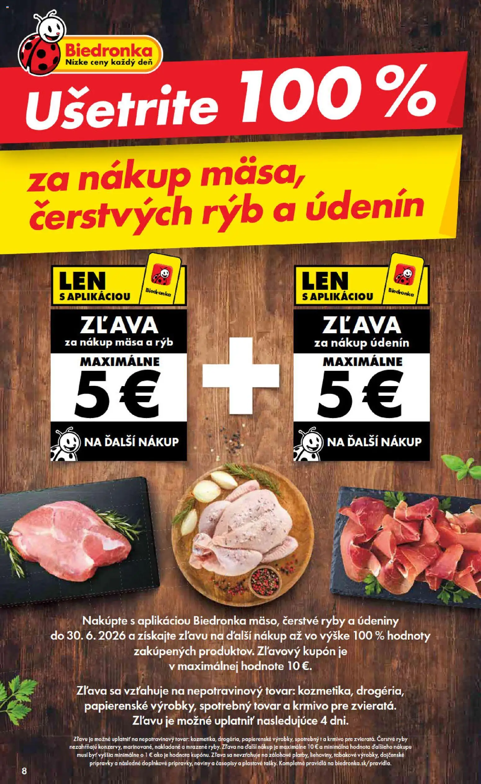 Nové Biedronka akcie – leták je platný od 28.05.2026 | Strana: 8 | Produkty: Ryby
