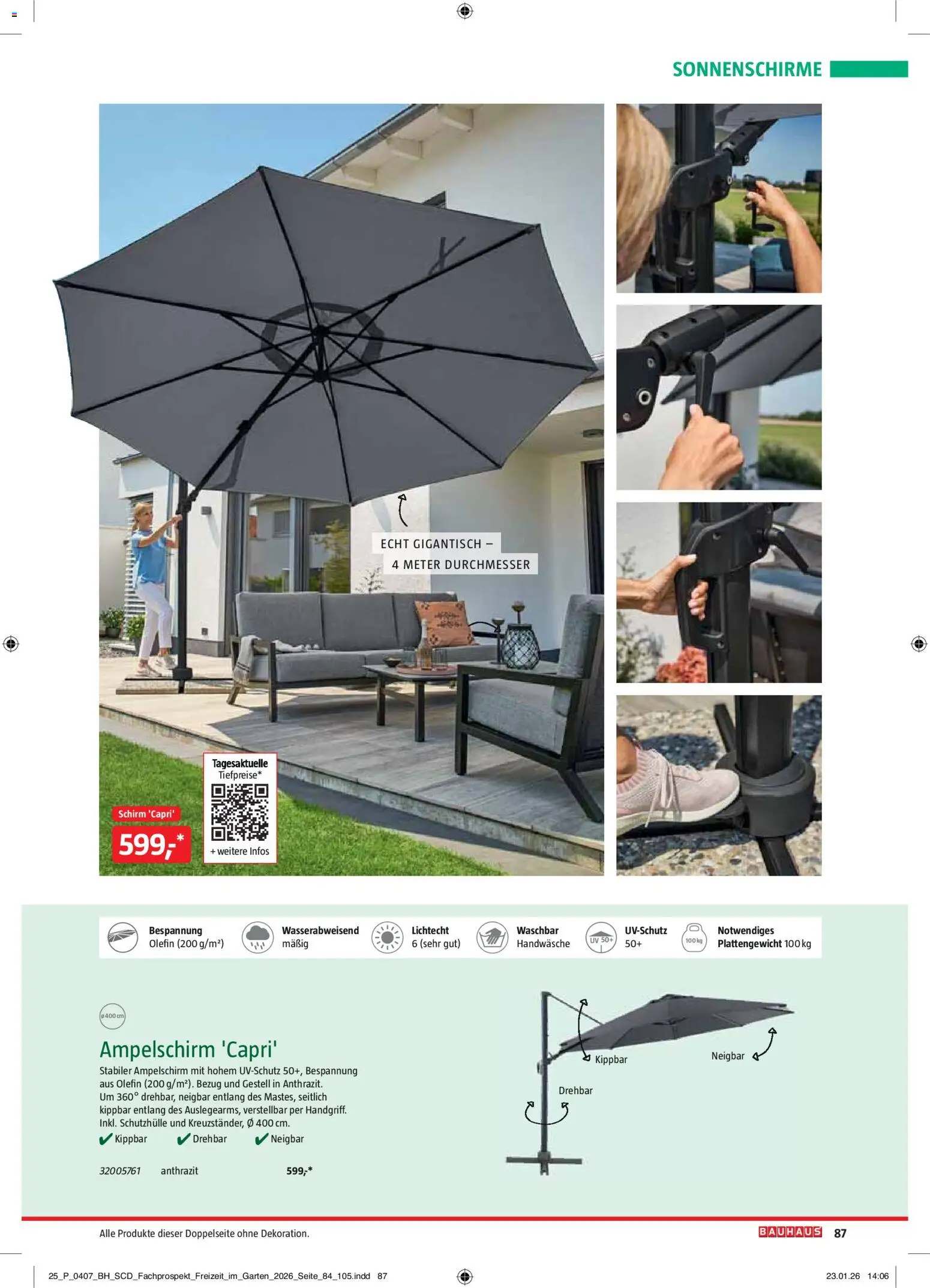 Bauhaus Freizeit im Garten – gültig ab 02.03.2026 | Seite: 87