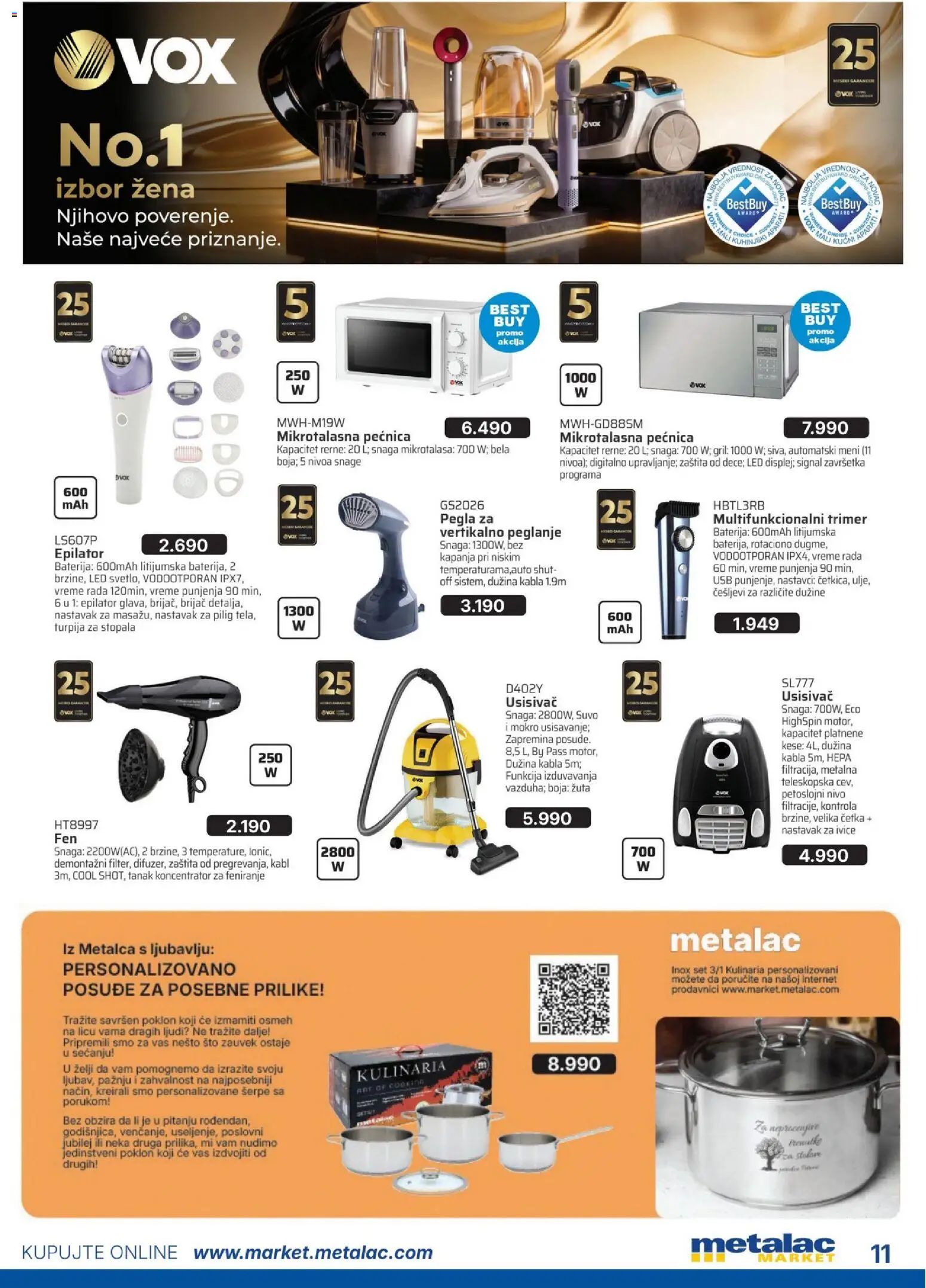 Metalac Market katalog - važi od 01.08.2026 | Strana: 11