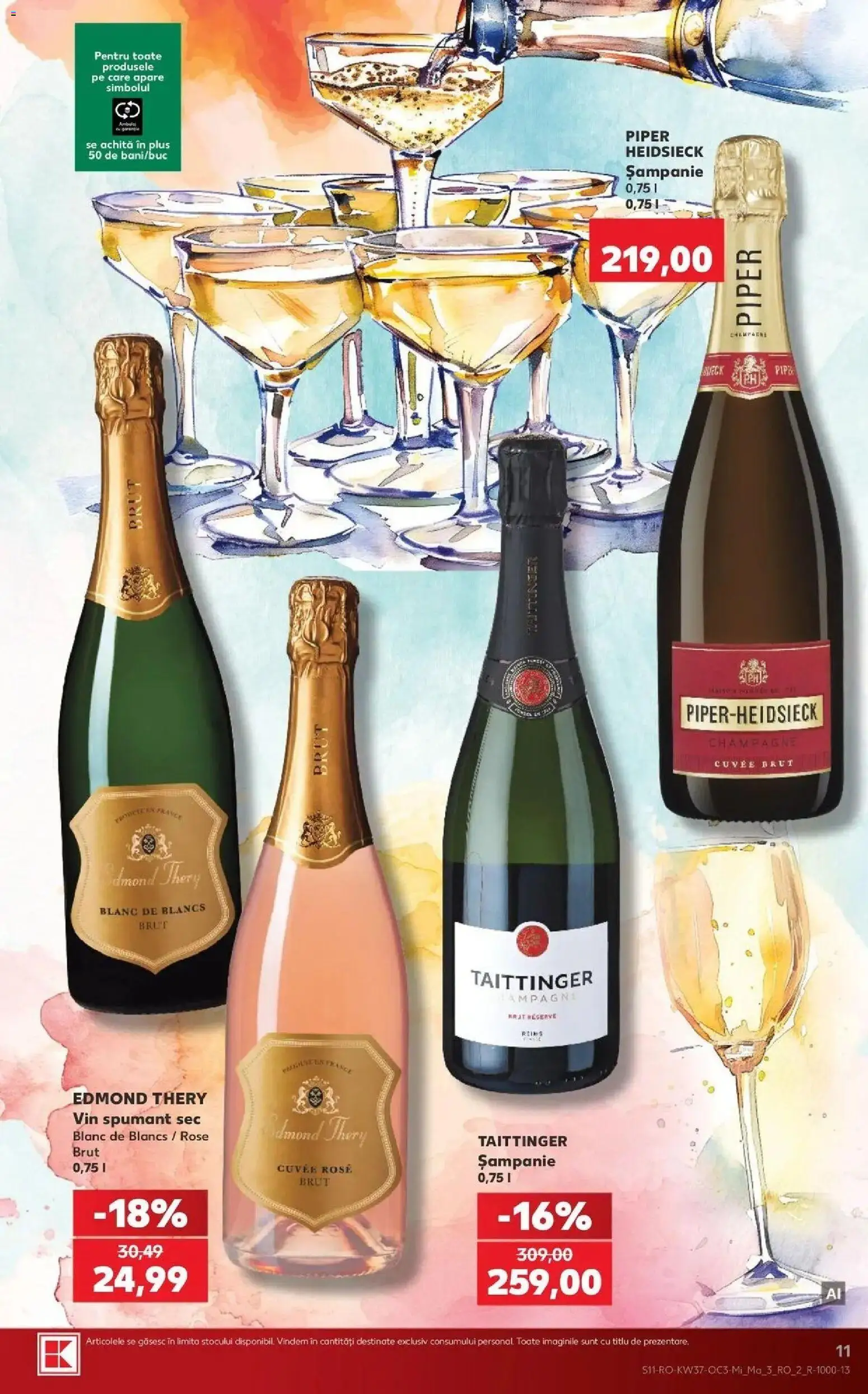 Kaufland Viseu de Sus 09.09.2026 - Revista si Oferta | Pagină: 11 | Produse: Vin spumant, Vin, Piper, Plus