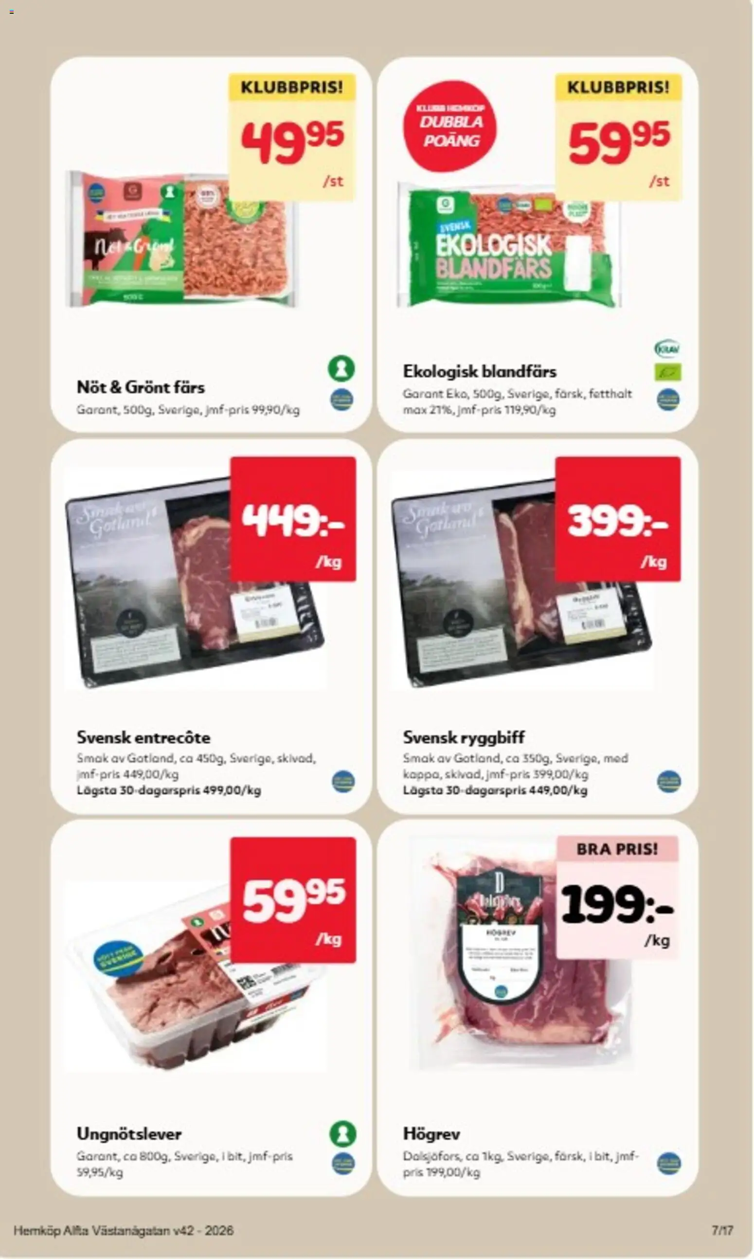 Hemköp reklamblad aktuell från 12/10/2026 | Sida: 7