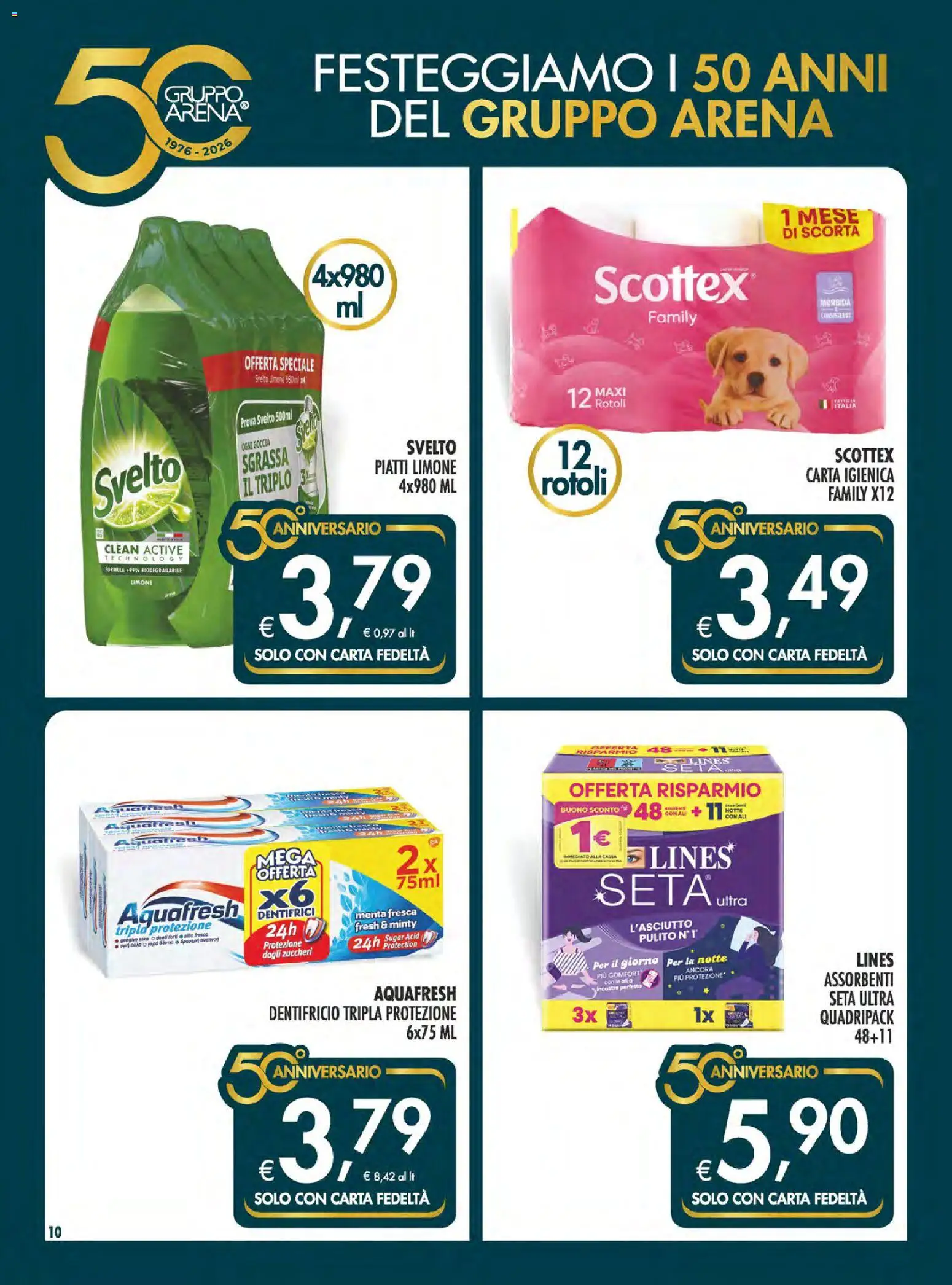 Volantino SuperConveniente del 07.05.2026 | Pagina: 10 | Prodotti: Carta igienica, Dentifricio, Limone, Menta