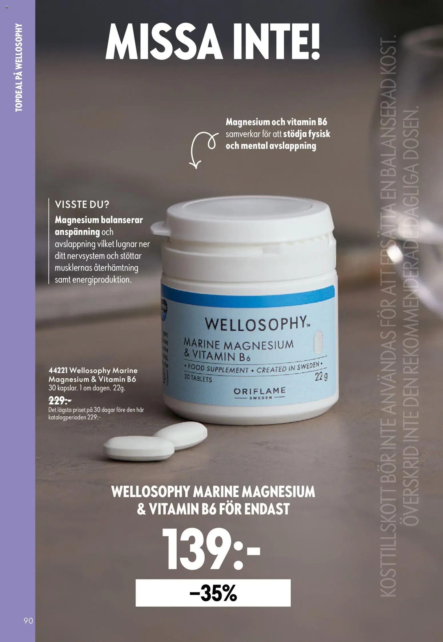Oriflame reklamblad aktuell från 16/09/2026 | Sida: 90