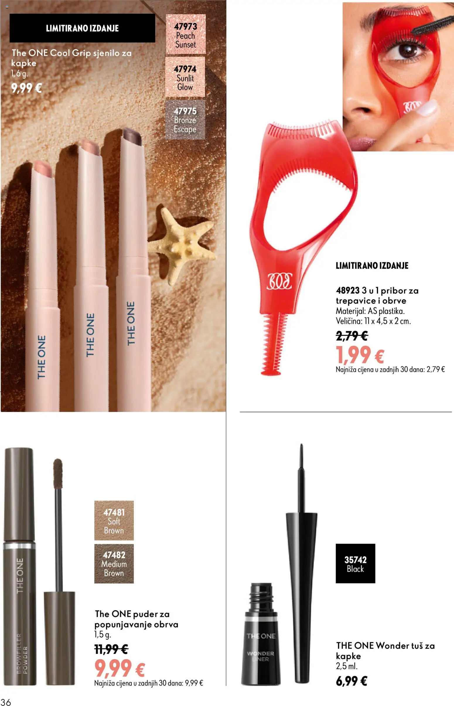 Oriflame katalog | vrijedi od 05.08.2026 | Stranica: 36 | Proizvodi: Tuš, Puder