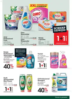 Sligro folder - Voorbeeld van een folder van Sligro, geldig van 15/10/2026 | Pagina: 11 | Producten: Zak, Wasmachine, Capsules, Wasmiddel