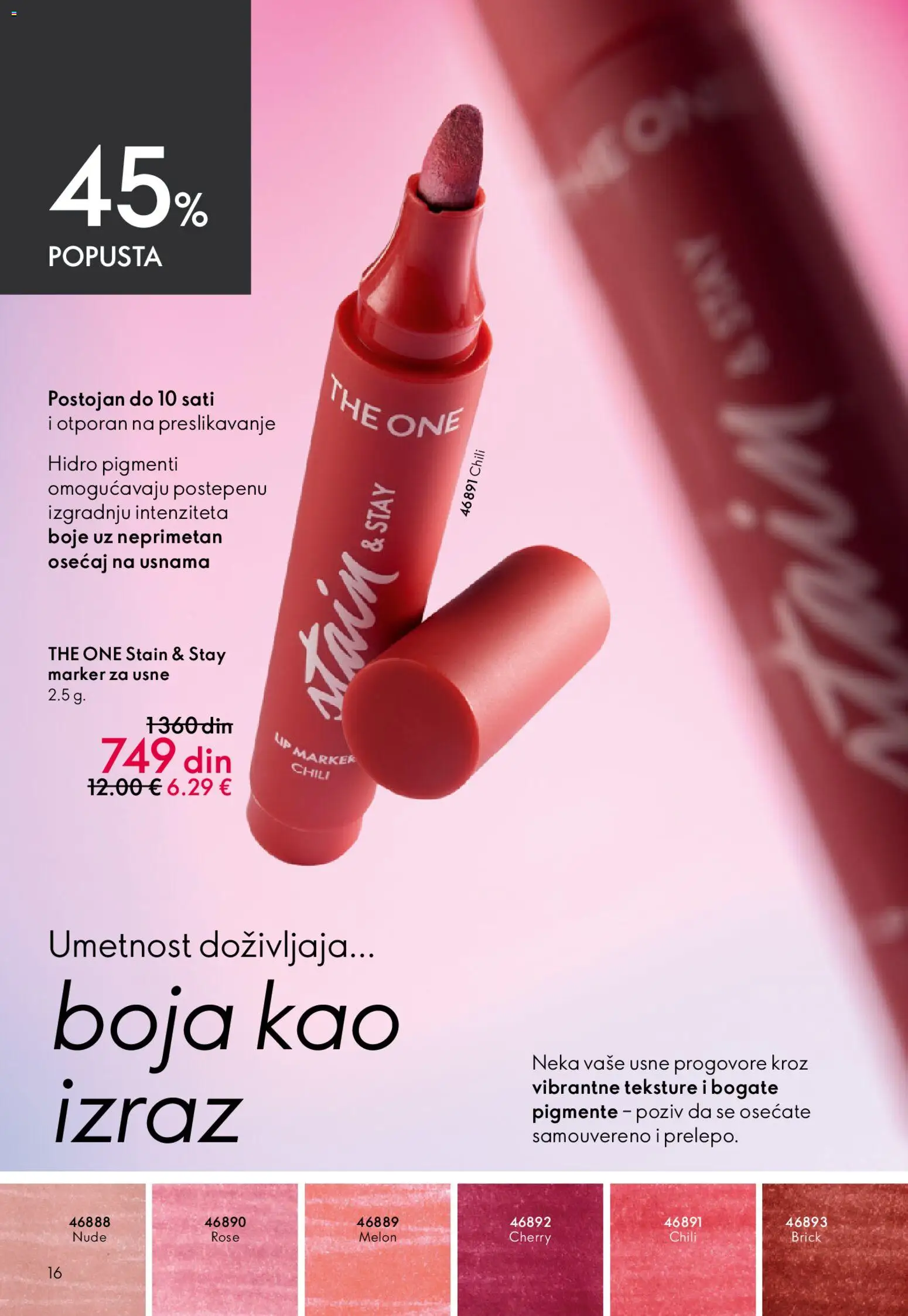 Oriflame katalog - važi od 22.04.2026 | Strana: 16