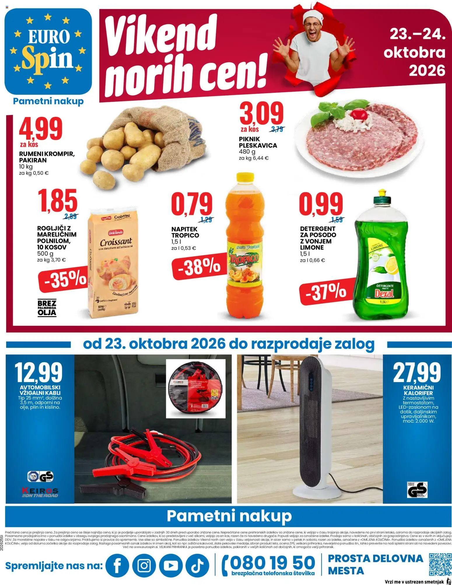 Novi Eurospin katalog ponudbe – veljaven od 22.10.2026 | Stran: 16