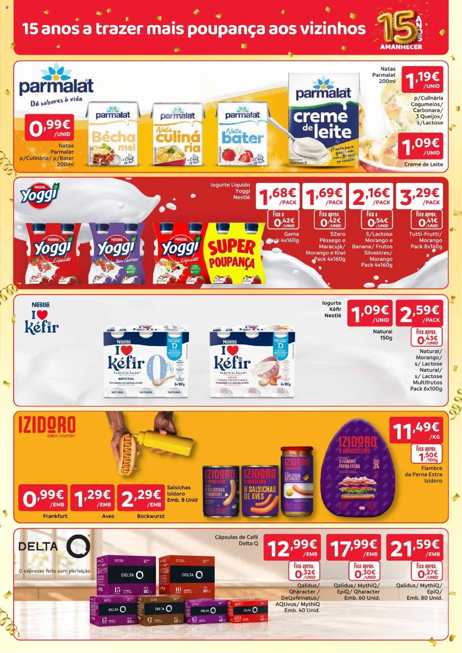 Amanhecer folheto │ válido de 22/10/2026 | Página: 3 | Produtos: Leite, Kefir, Nestlé, Kiwi