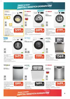 Pogląd oferty "Max elektro gazetka" - ważna od 30.07.2026 | Strona: 9 | Produkty: Pralka, Suszarka, Zmywarka, Sztućce
