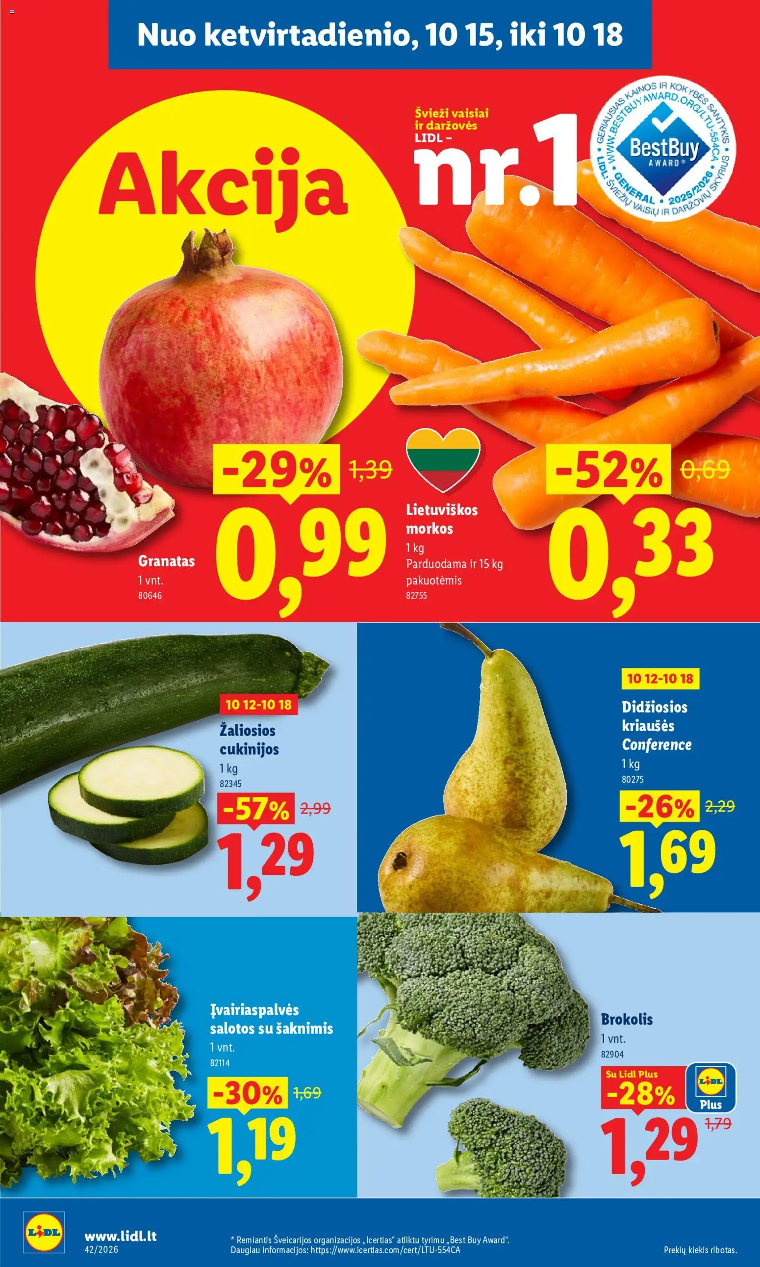 LIDL akcijos nuo 2026.10.12 | Puslapis: 44