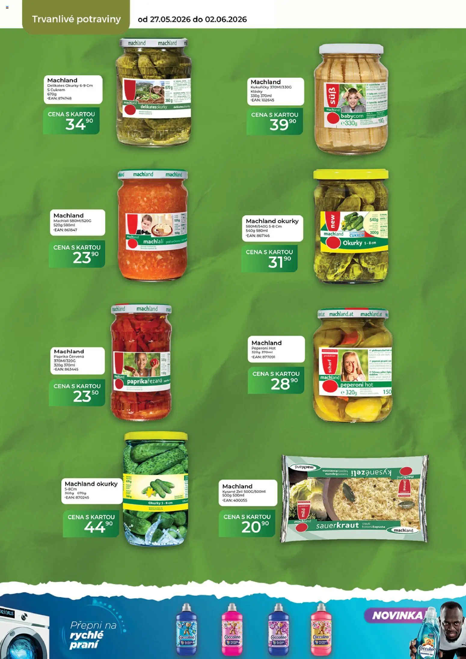Tamda Foods leták od 27.05.2026 | Strana: 40 | Produkty: Zelí, Okurky, Potraviny, Kysané zelí