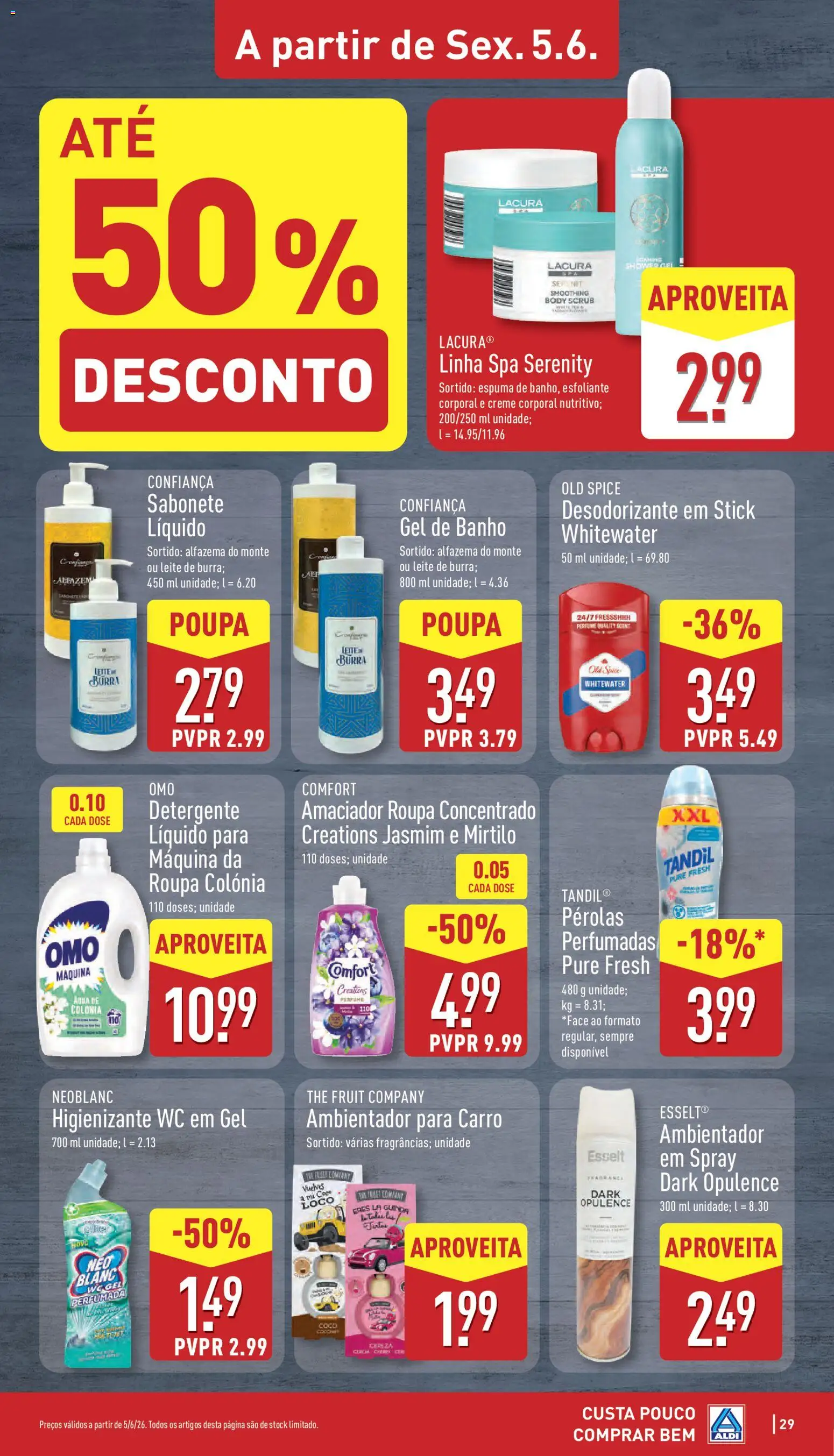Aldi folheto | 01/06/2026 |  🎉 Como obter um desconto limitado? Poupe ainda hoje! | Portugal