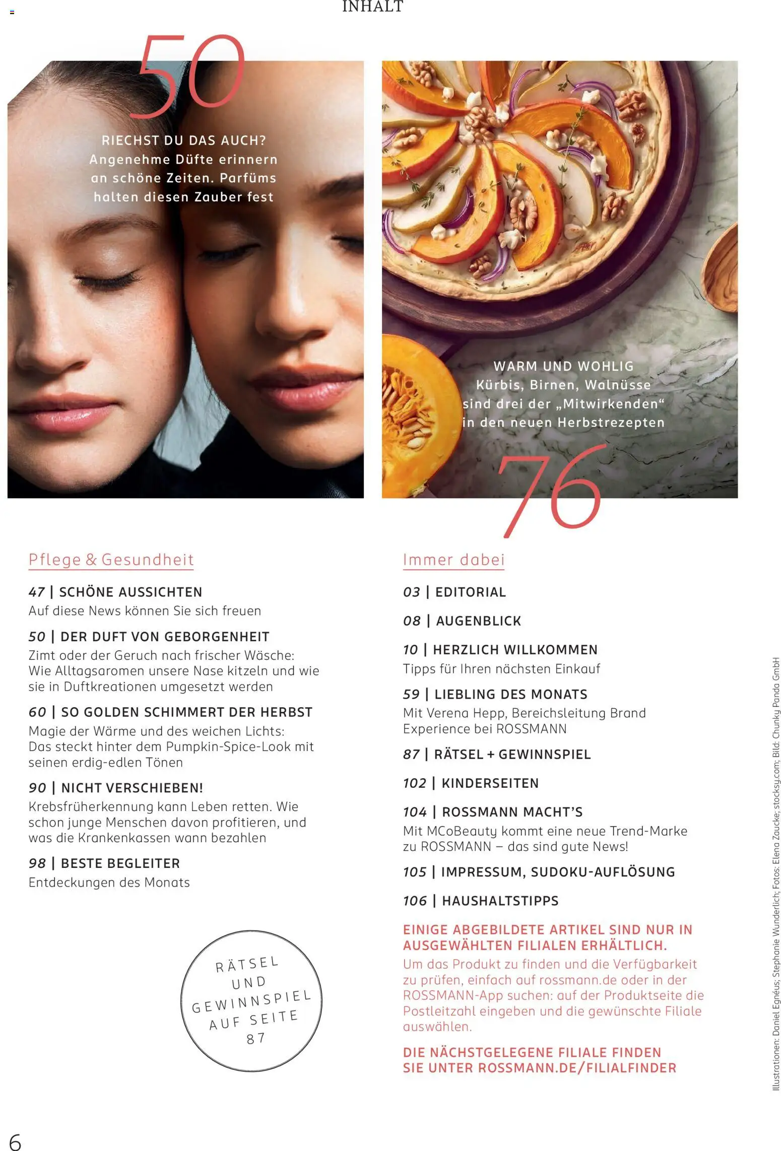 Rossmann Centaur – gültig ab 01.10.2026 | Seite: 6 | Produkte: Walnüsse, Duft