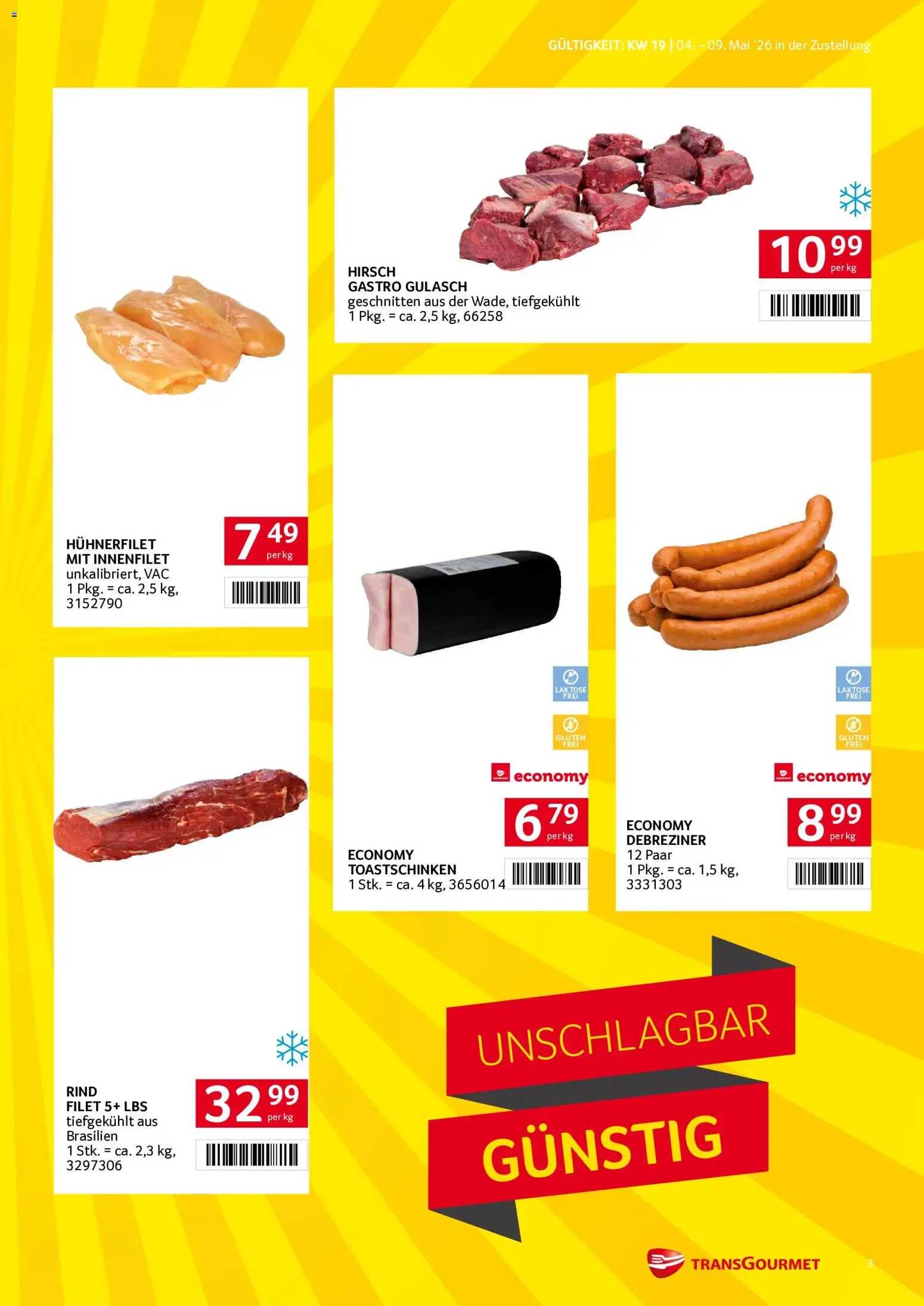 Transgourmet Zustellaktion gültig ab 04.05.2026 | Seite: 3