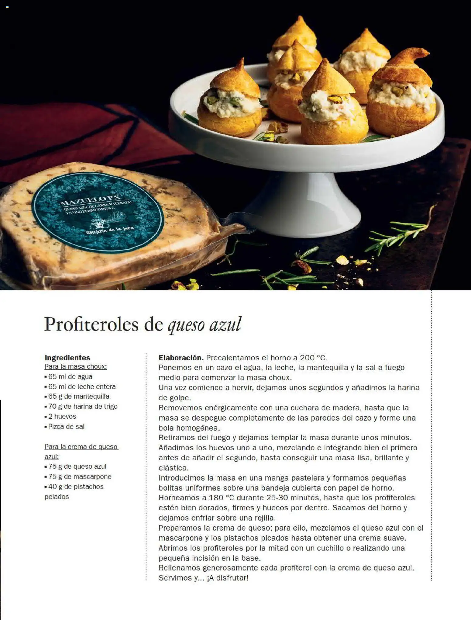 El Corte Inglés Gourmet Magazine │ válido desde el 01/10/2026 | Página: 97 | Productos: Huevos, Crema, Agua, Queso azul