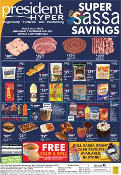 President Hyper specials catalogue – valid from 02/09/2026