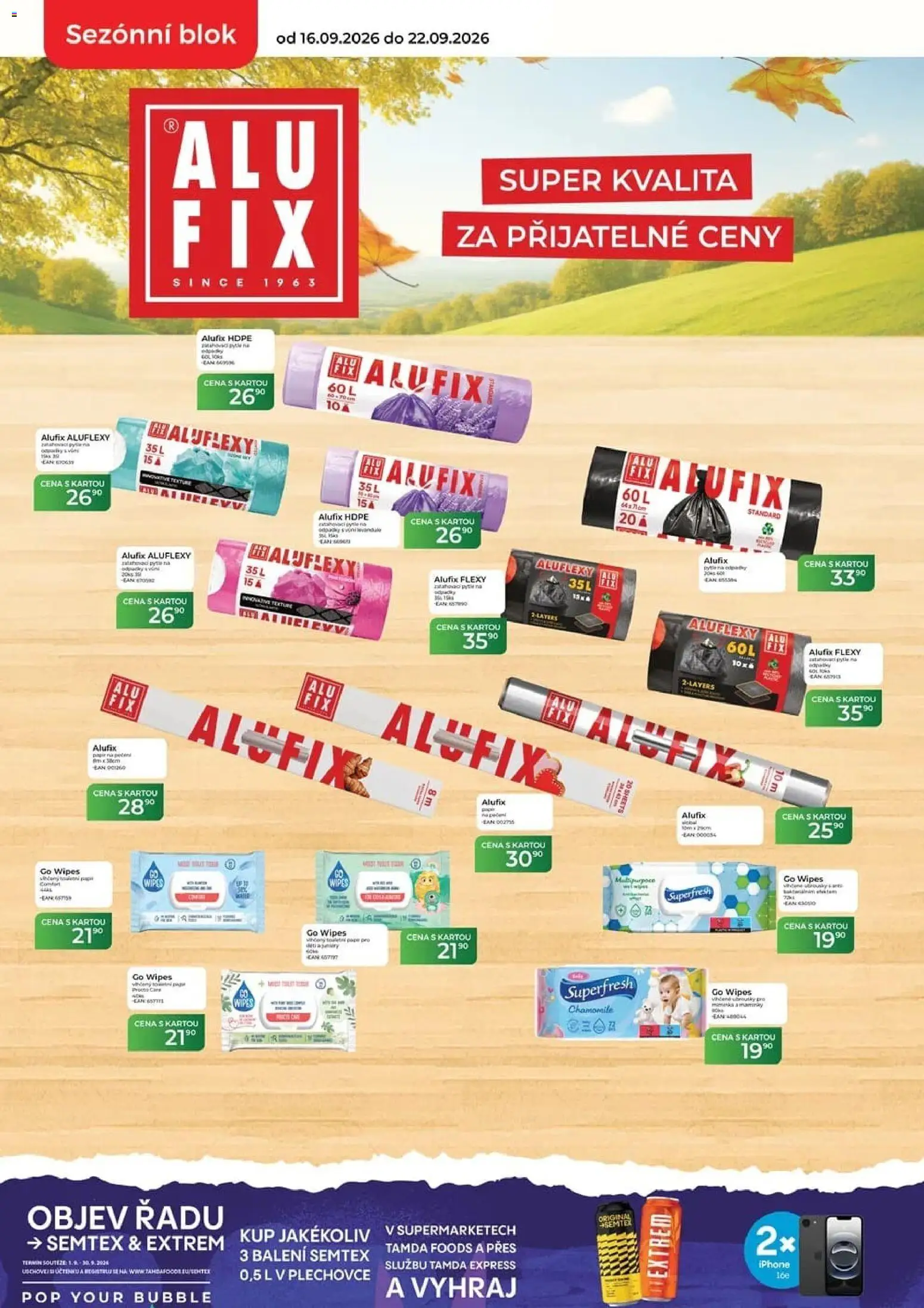 Tamda Foods leták od 16.09.2026 | Strana: 6 | Produkty: Iphone, Blok, Semtex