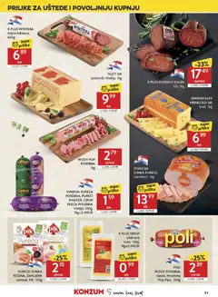 STANCIJA ŠUNKA PUREĆA Gavrilović, 1kg - Pregled kataloga iz trgovine Konzum, vrijedi od 13.05.2026 | Stranica: 31