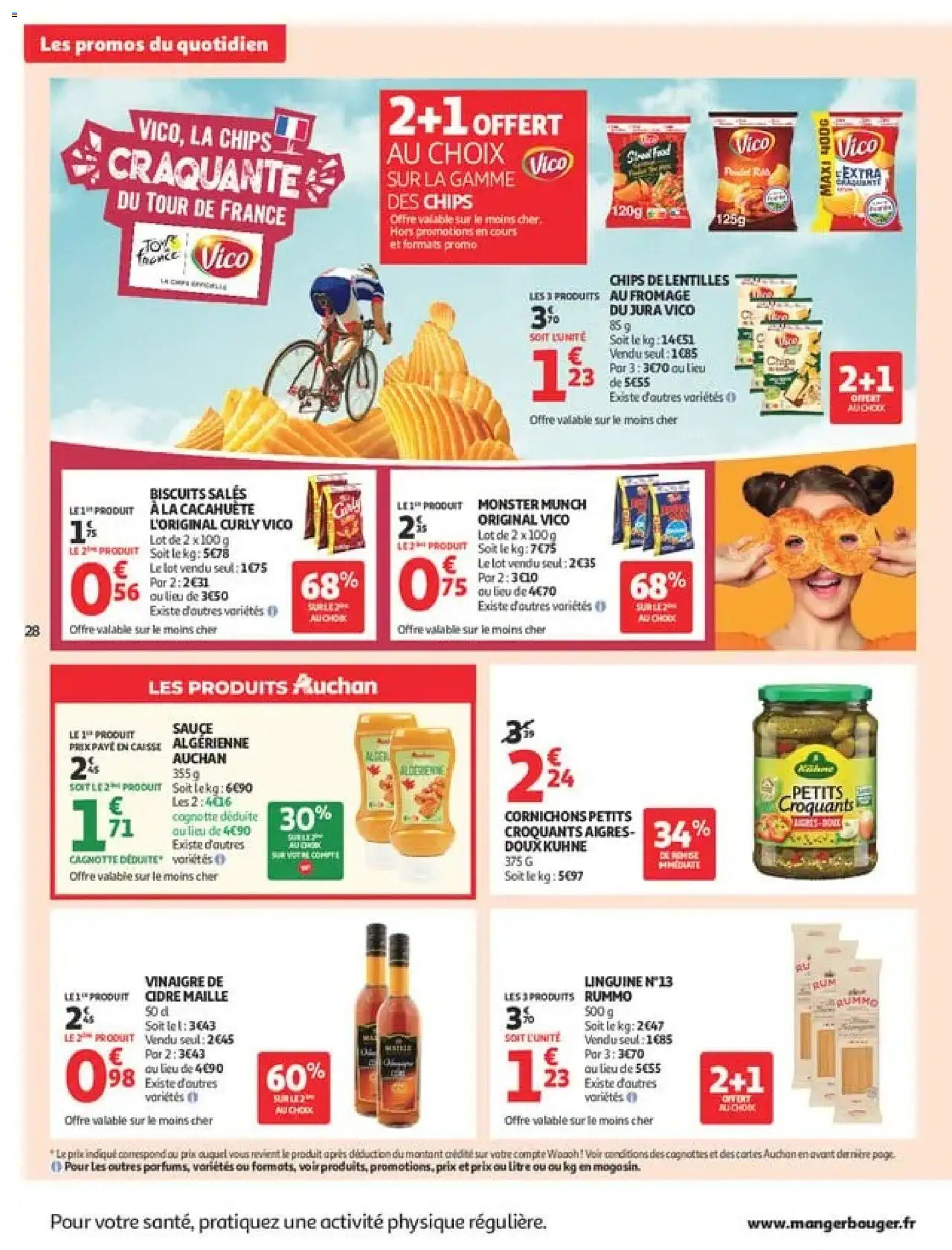 {H1} | Page: 28 | Produits: Cidre, Vinaigre de cidre, Chips, Biscuits