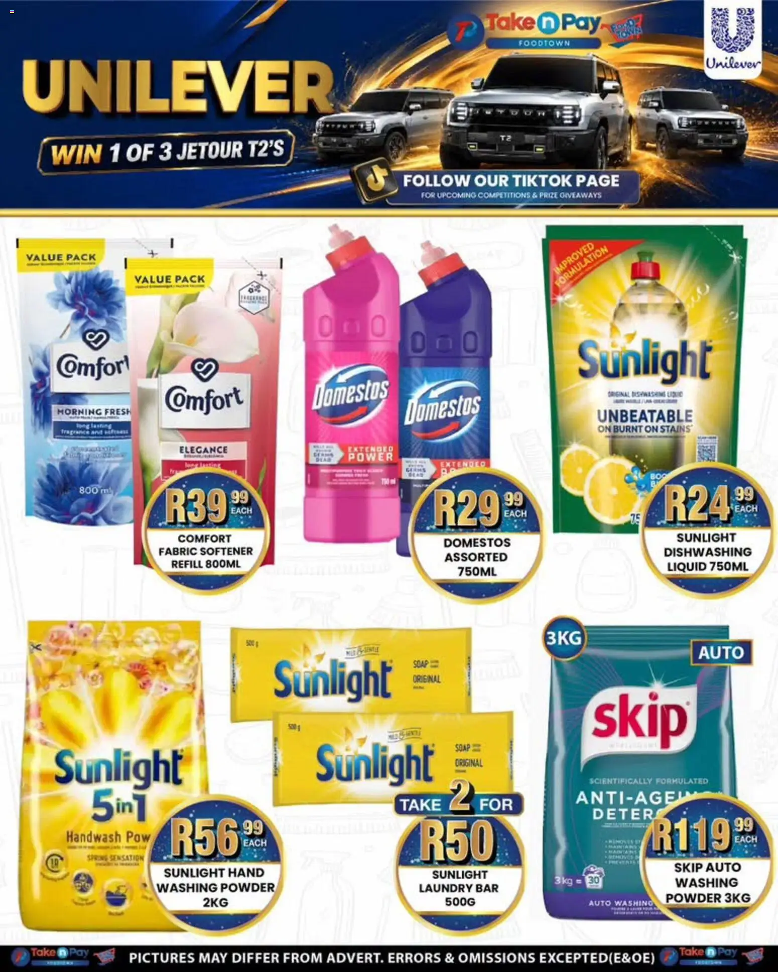 New Take n Pay catalogue – valid from 06/07/2026 | Page: 38 | Products: Powder, Soap, Washing powder, Peach