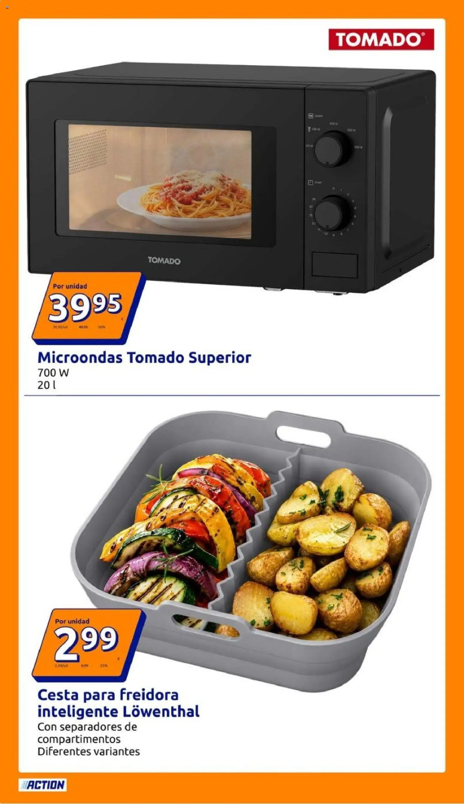 Action folleto │ válido desde el 12/08/2026 | Página: 18 | Productos: Freidora, Cesta