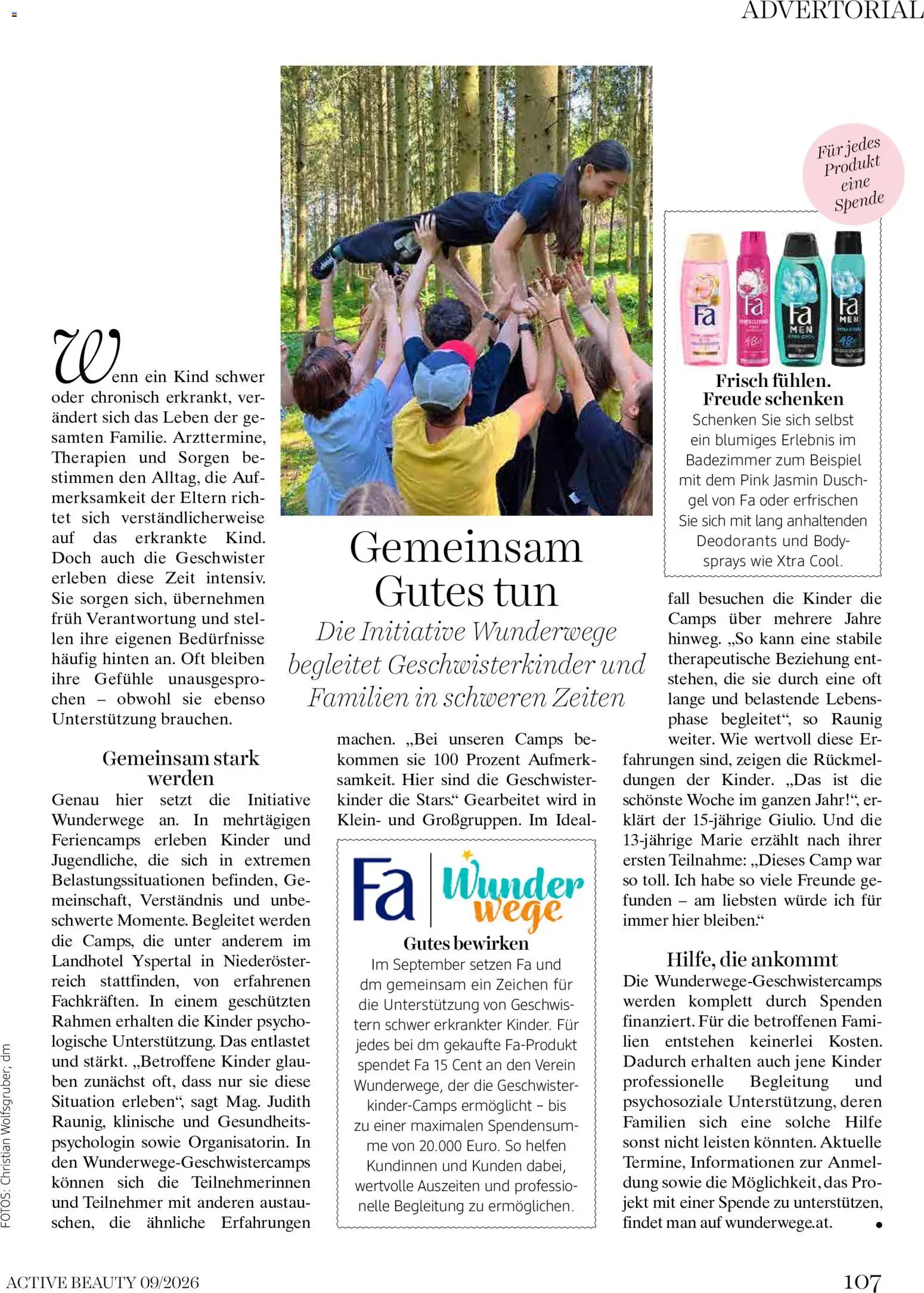 dm drogerie markt Active Beauty Magazin 09/2026 gültig ab 01.09.2026 | Seite: 107