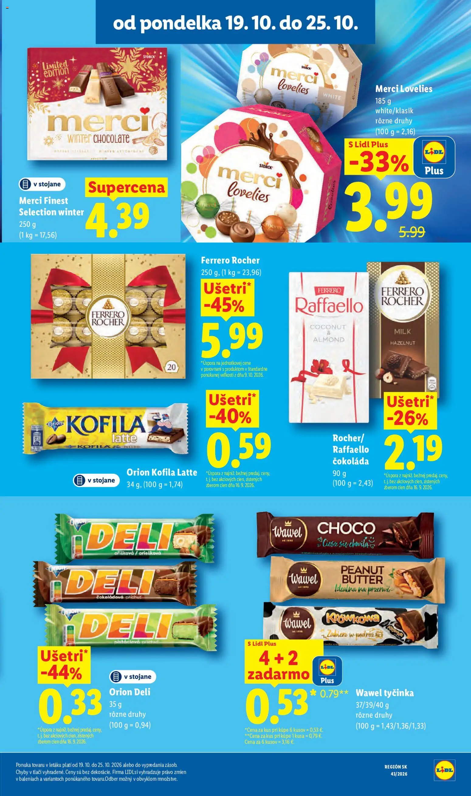 Nové Lidl akcie – leták je platný od 19.10.2026 | Strana: 28
