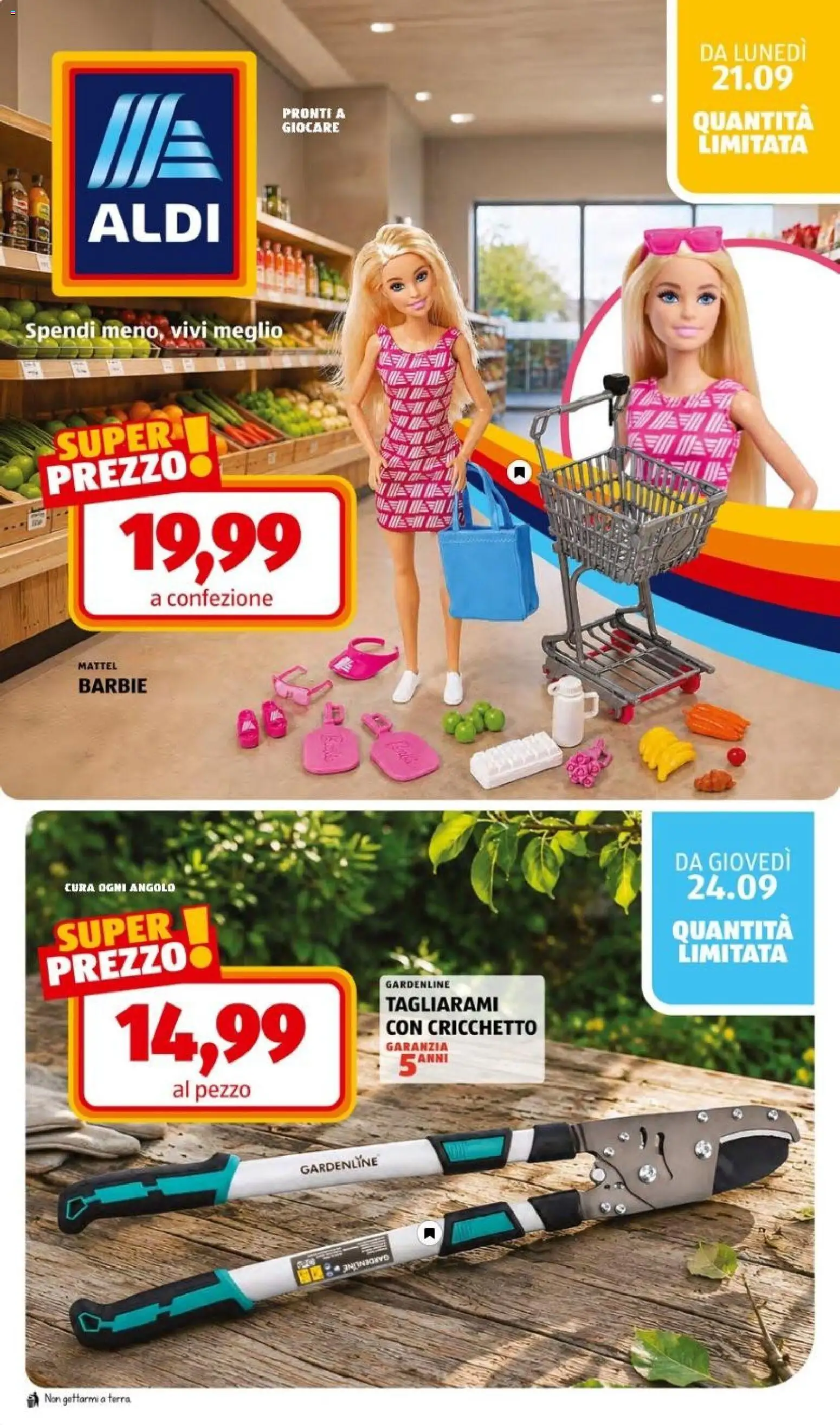 Volantino Aldi del 21/09/2026 | Pagina: 34