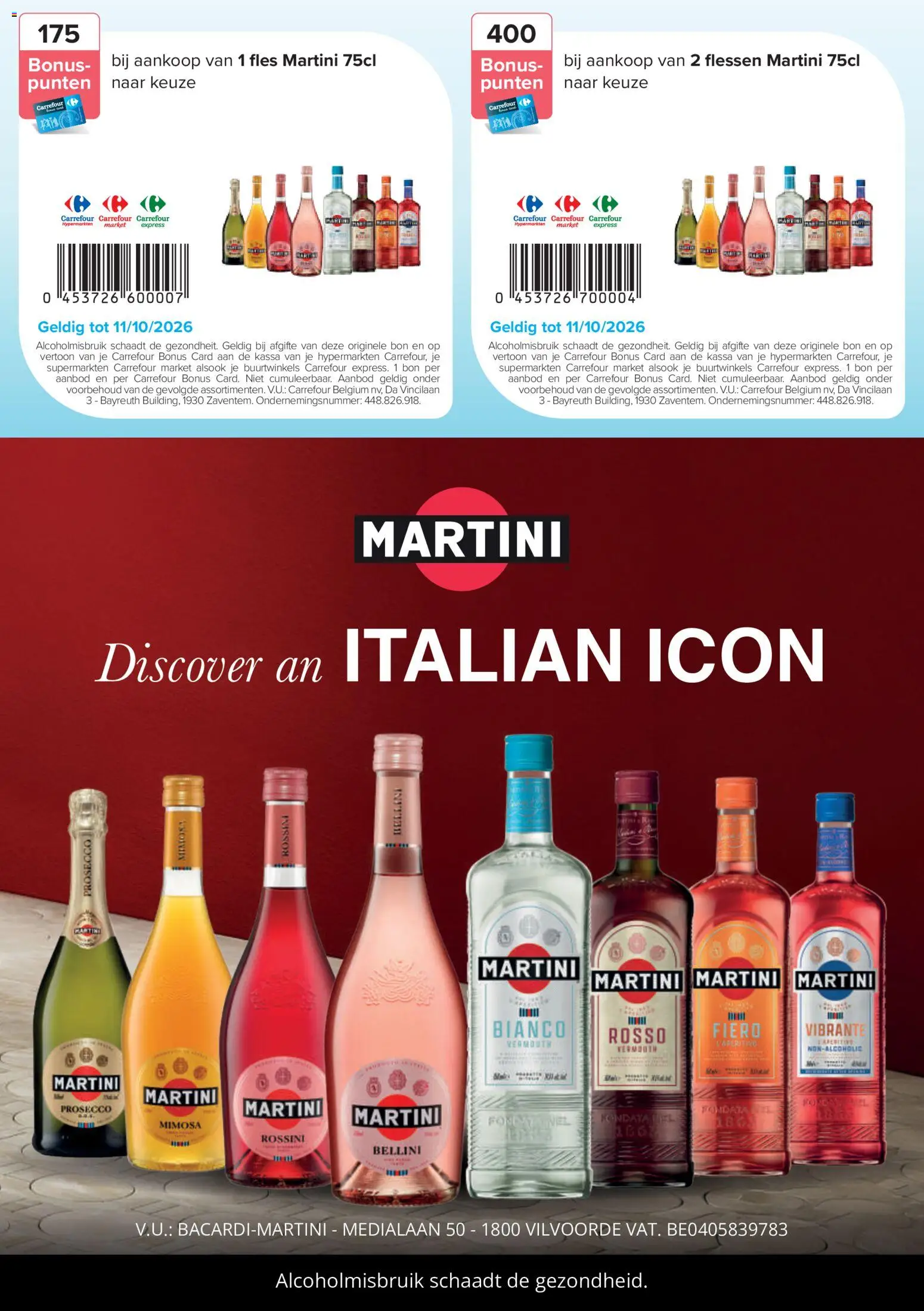 {H1} | Pagina: 7 | Producten: Prosecco, Martini, Martini Bianco, Martini Prosecco