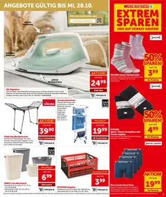 Interspar Flugblatt ab 08.10.2026 gültig | Seite: 23 | Produkte: Bügeleisen, Kleiderbügel