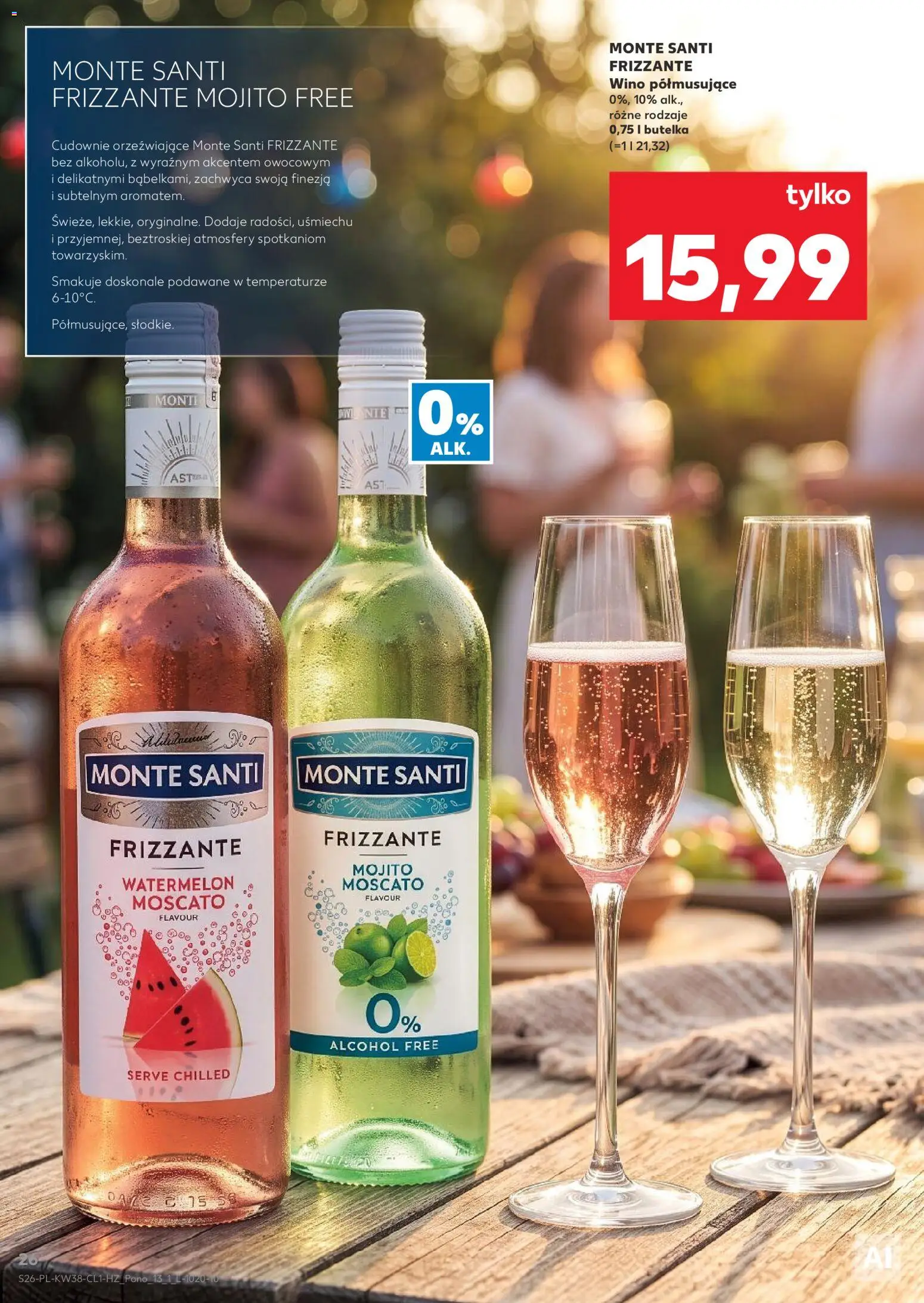 Kaufland Polsko leták - Barek od 17.09.2026 | Strana: 26 | Produkty: Moscato, Frizzante, Mojito