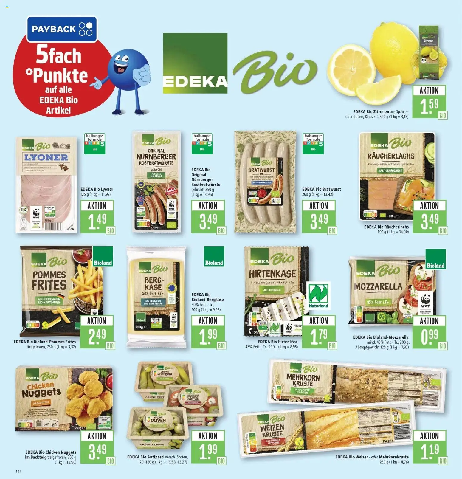 Marktkauf Prospekt Böblingen – gültig ab 06.07.2026 | Seite: 16 | Produkte: Pommes, Bratwurst, Räucherlachs, Zitronen